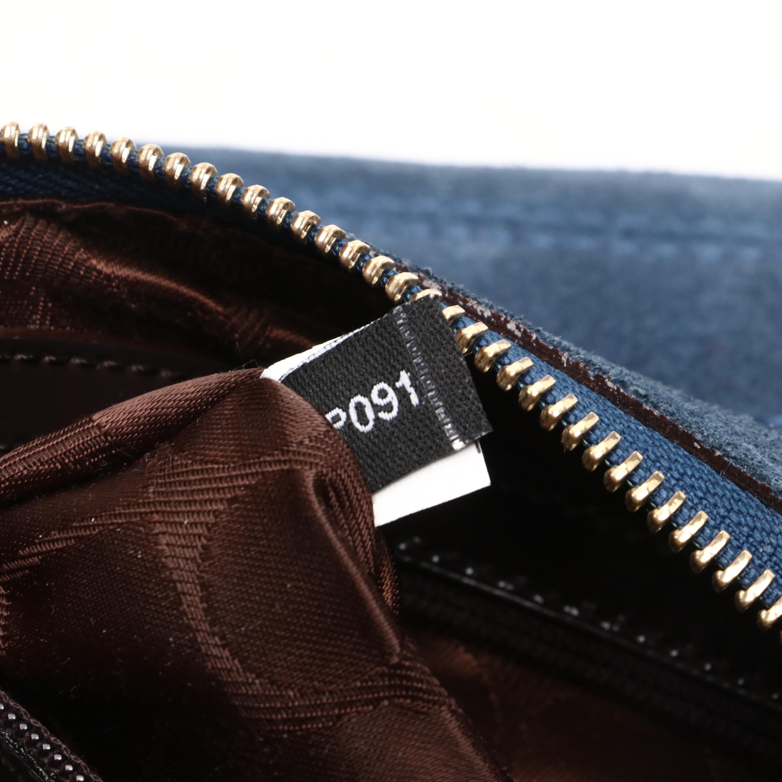 Coach Denim Patchwork Hobo Bag and Kate Spade Blue Suede Shoulder Bag