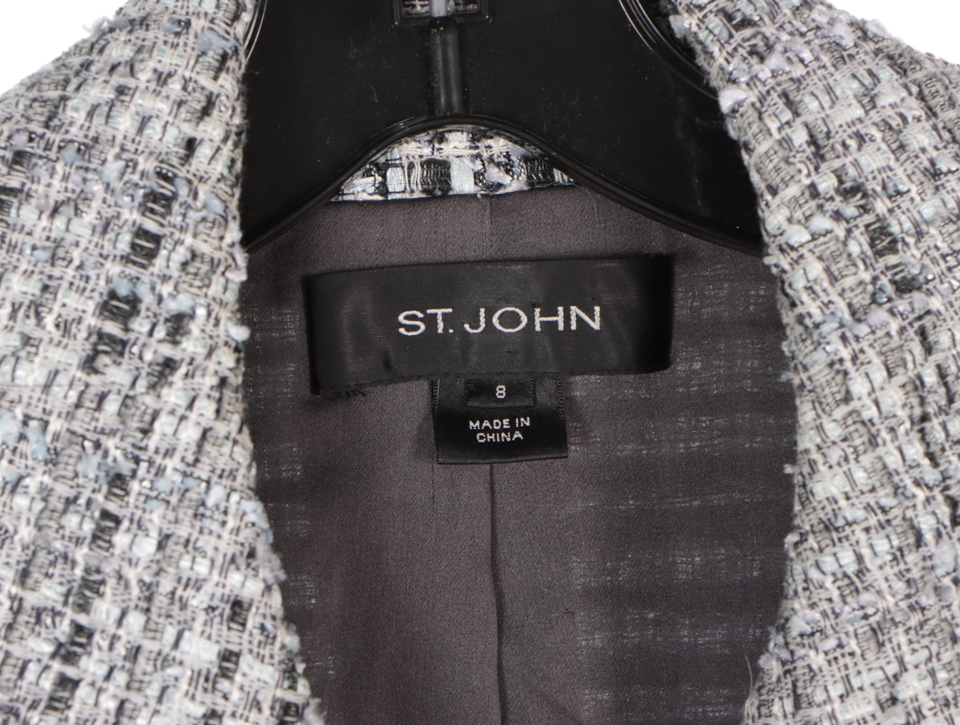 St. John Tweed Knit Jacket, St. John Collection Knit Jacket and Pants