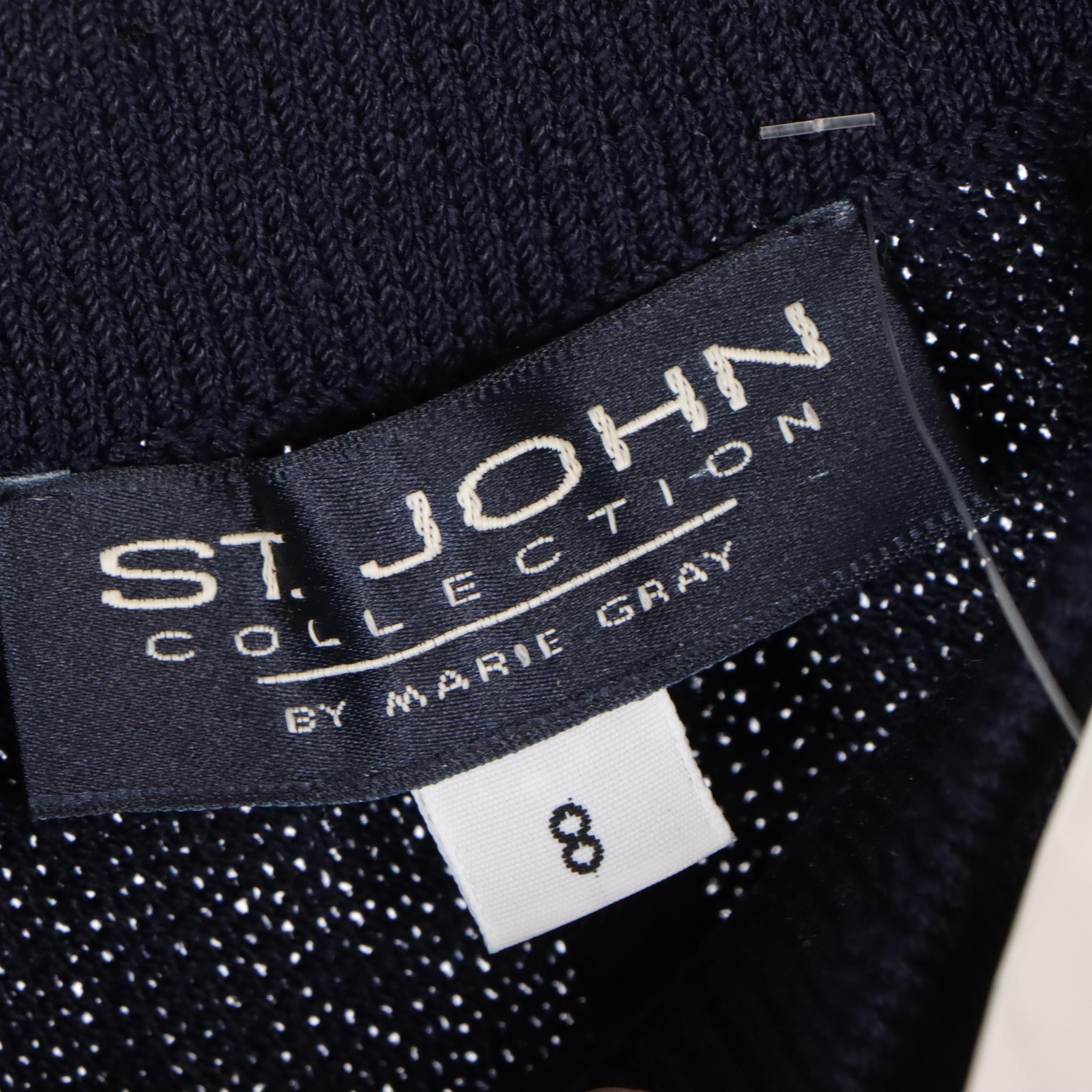 St. John Tweed Knit Jacket, St. John Collection Knit Jacket and Pants