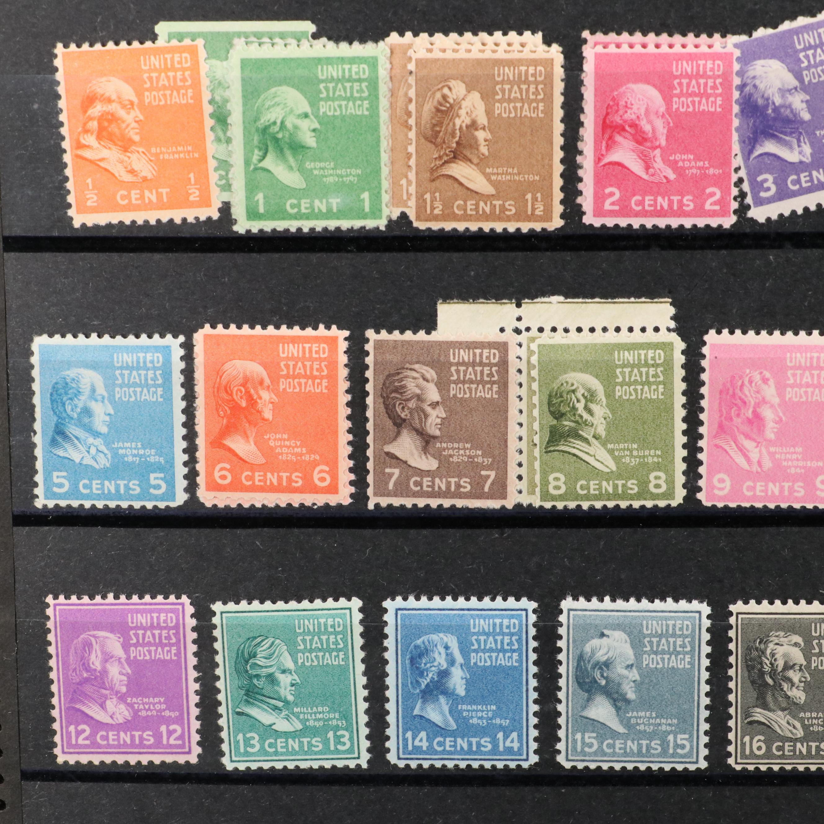 Two U.S. Postage Stamp Stock Books