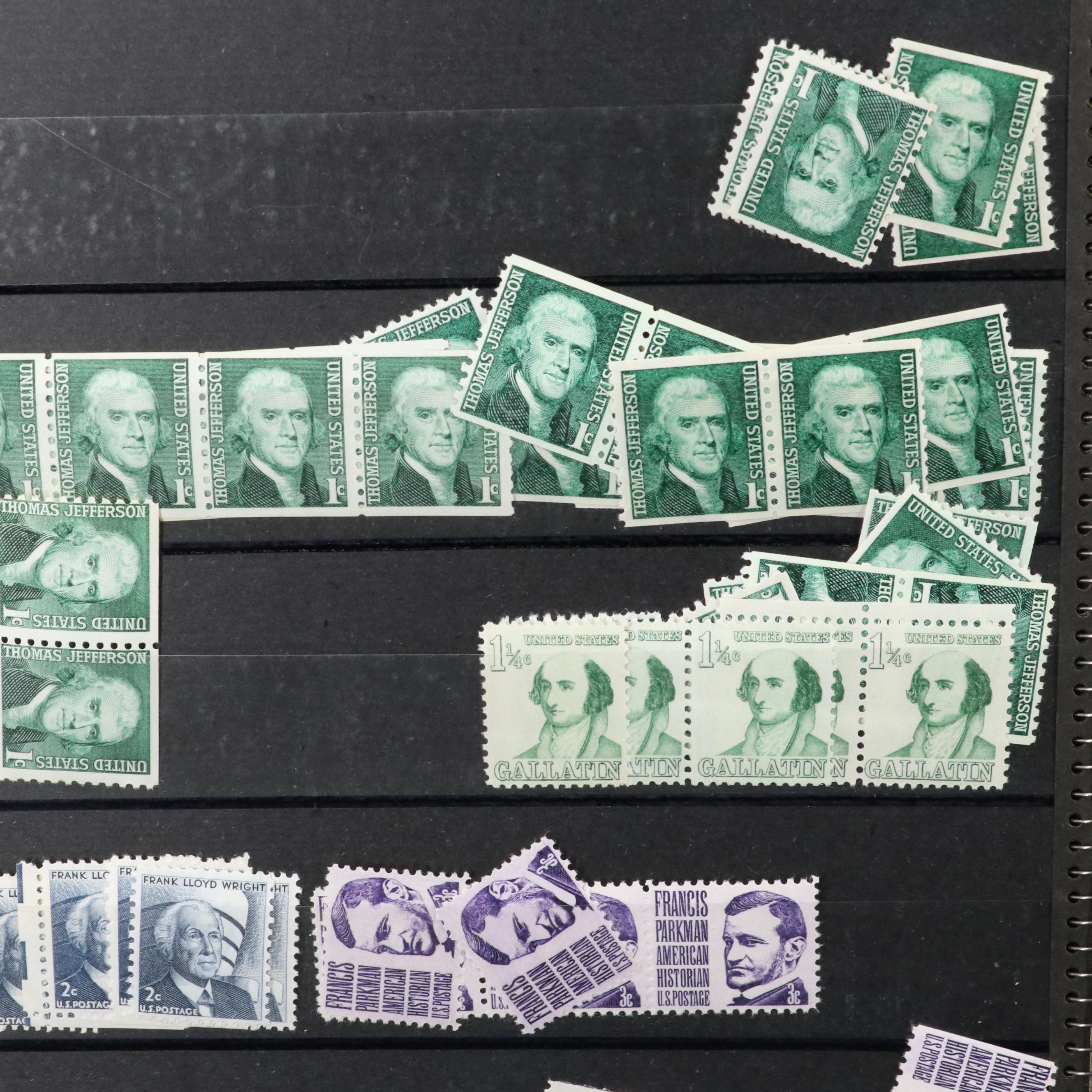 Two U.S. Postage Stamp Stock Books