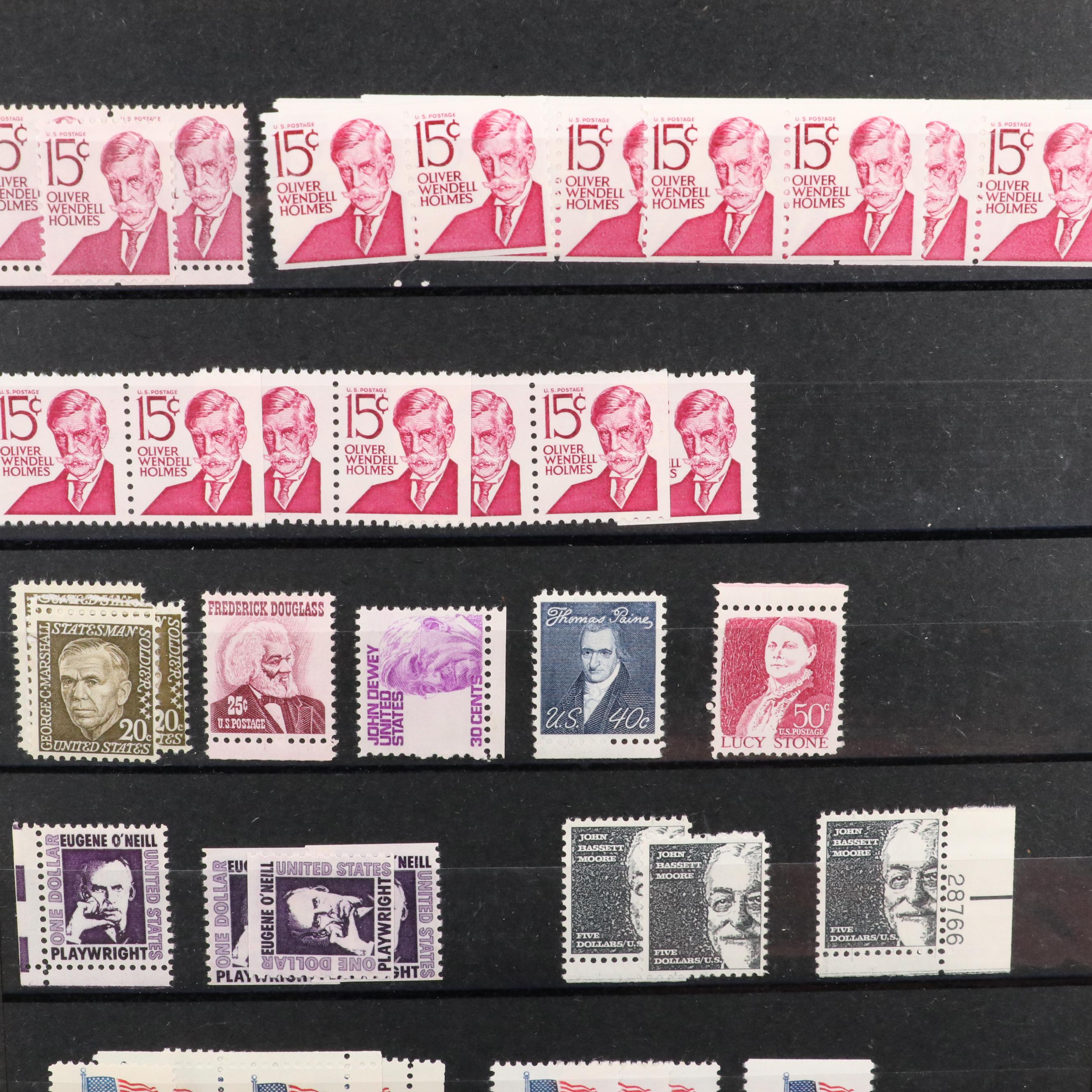 Two U.S. Postage Stamp Stock Books