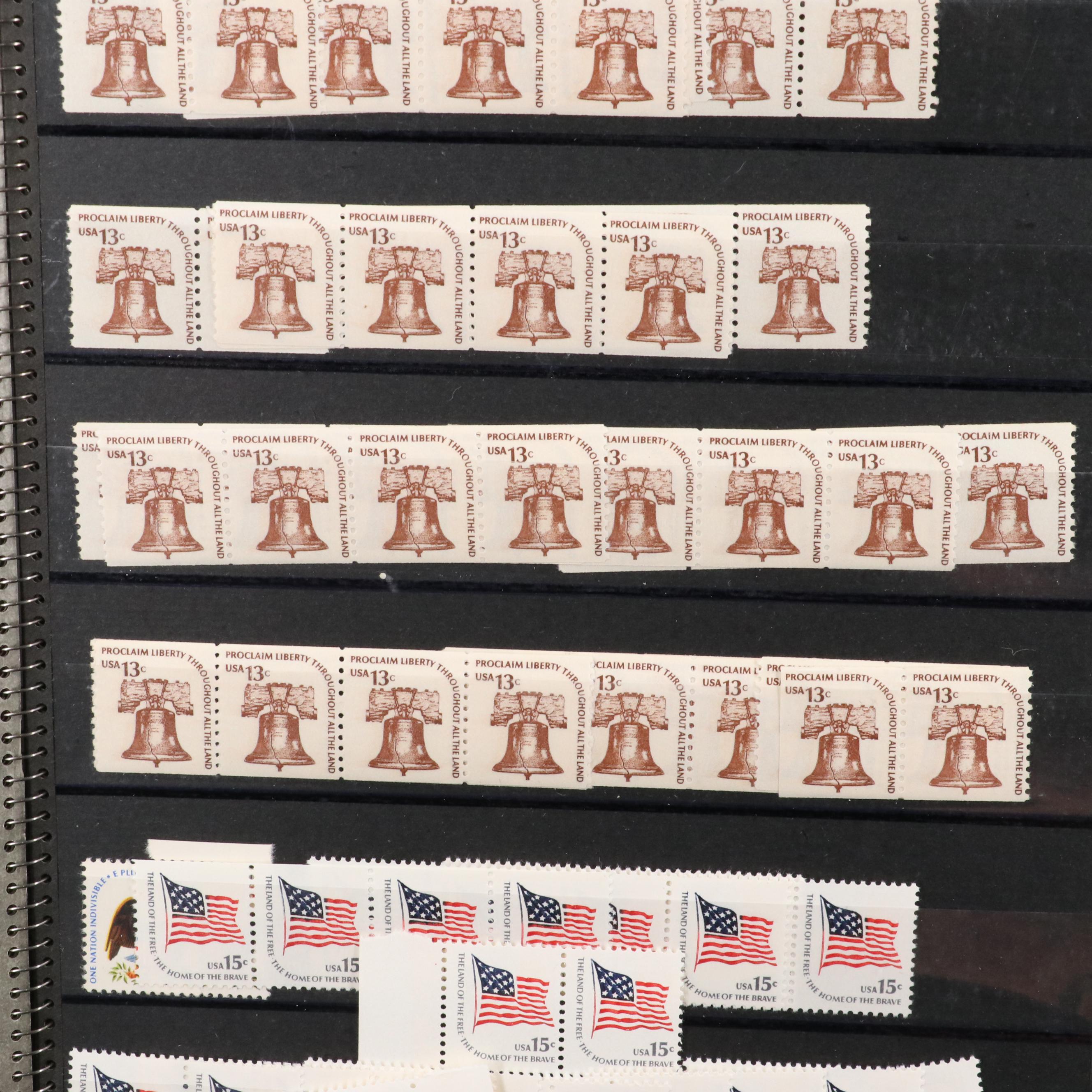 Two U.S. Postage Stamp Stock Books