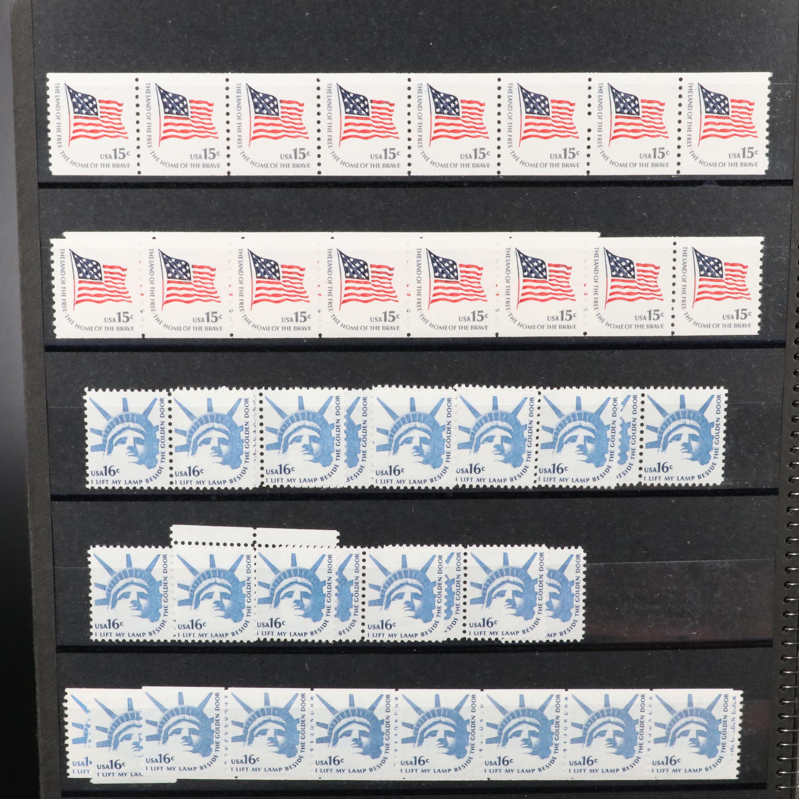 Two U.S. Postage Stamp Stock Books