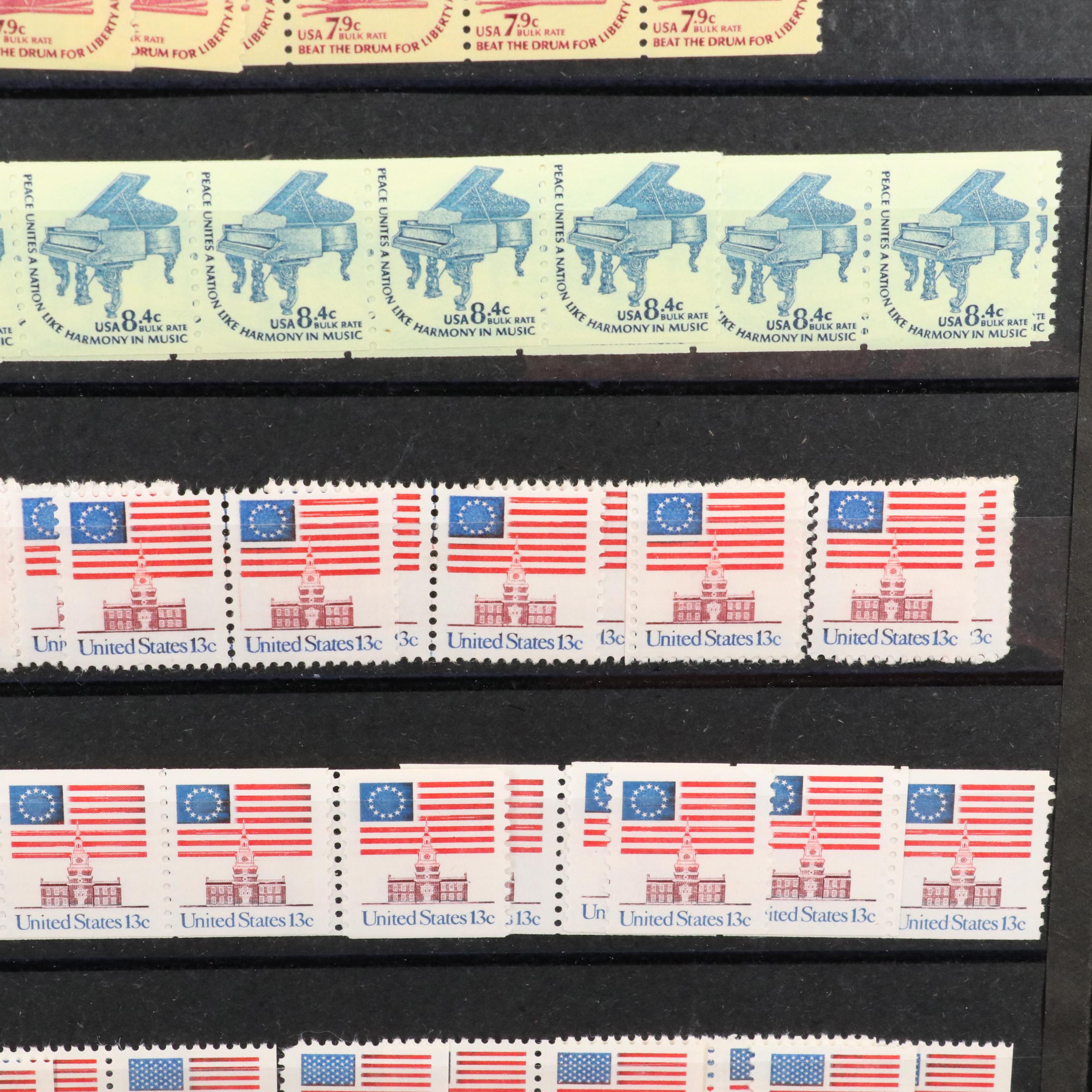 Two U.S. Postage Stamp Stock Books