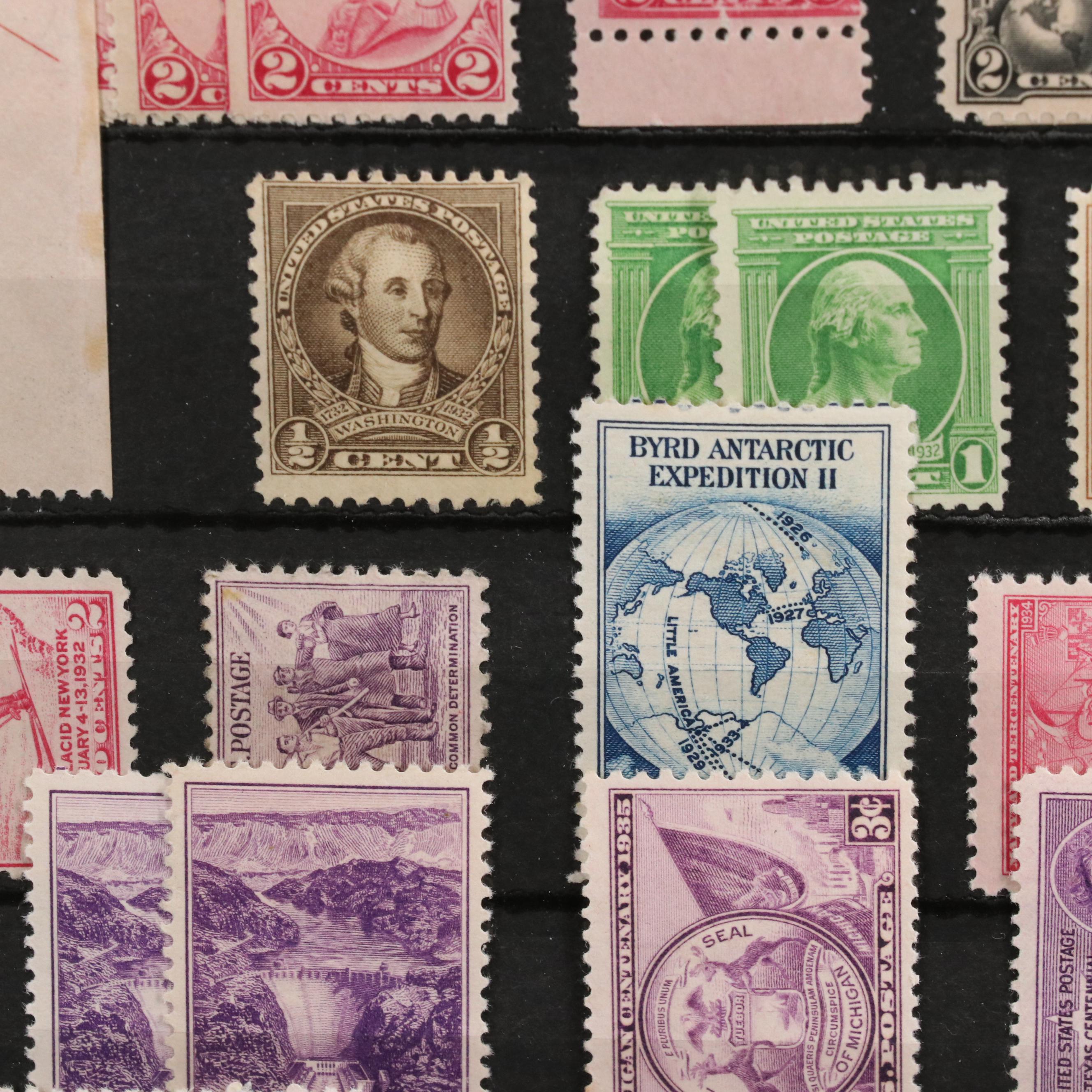 Two U.S. Postage Stamp Stock Books