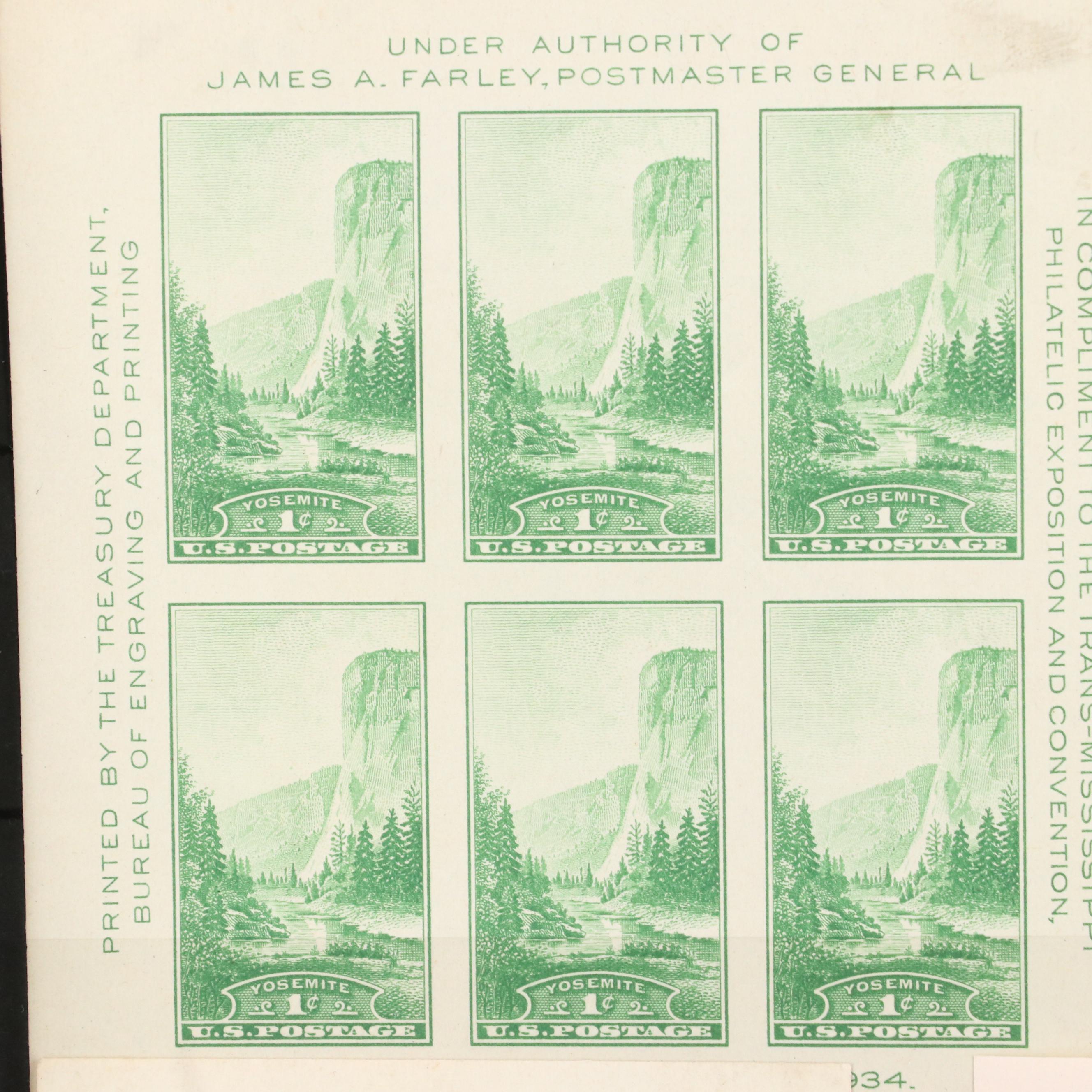 Two U.S. Postage Stamp Stock Books