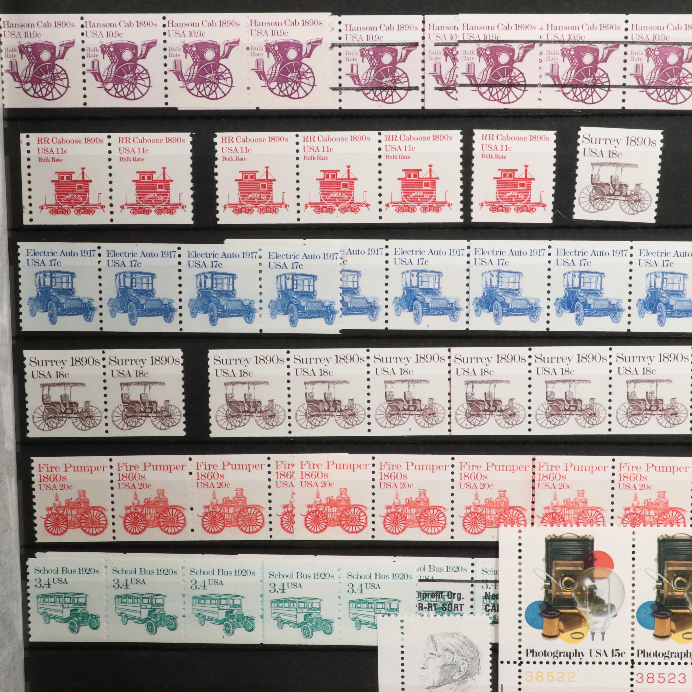 Two U.S. Postage Stamp Stock Books