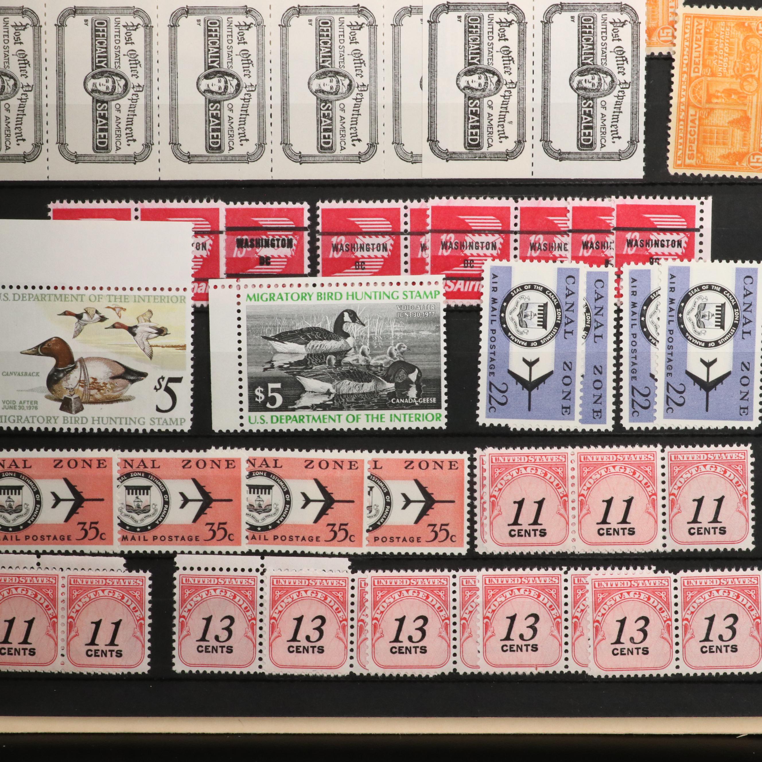 Two U.S. Postage Stamp Stock Books