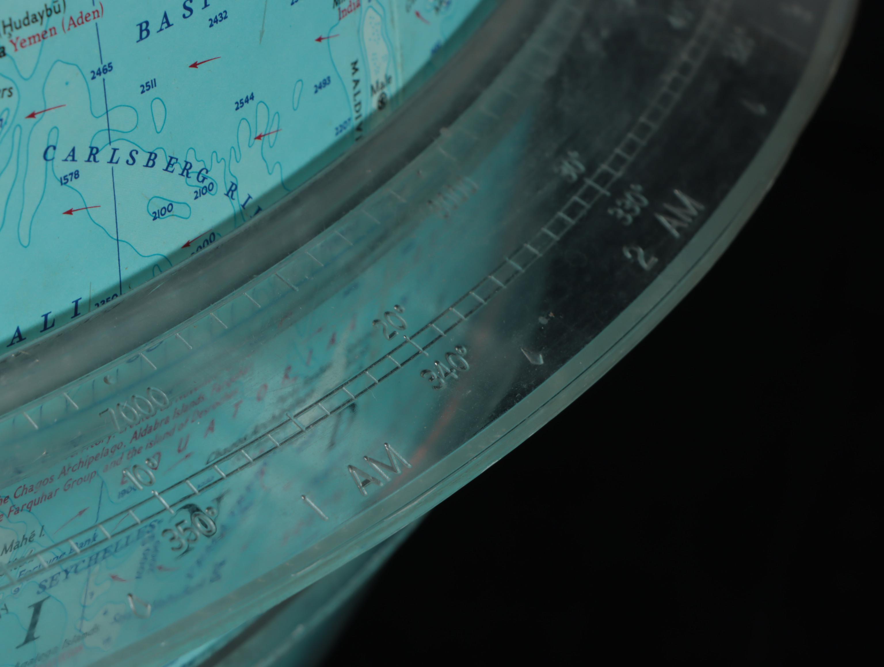 National Geographic World Globe on Acrylic Stand