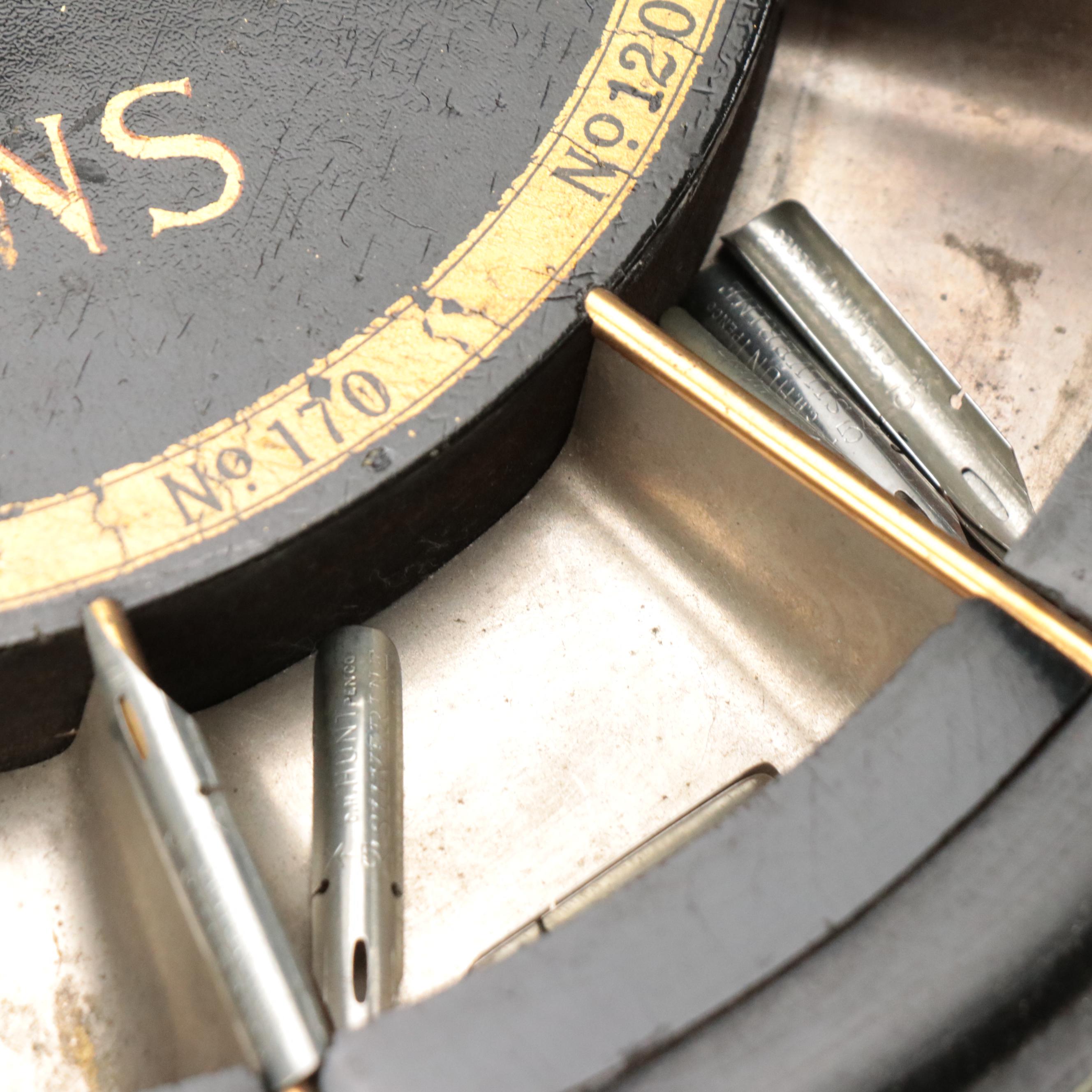 Eagle Pencil Co. "Steel Pens" Nib Model Display, Early to Mid 20th Century