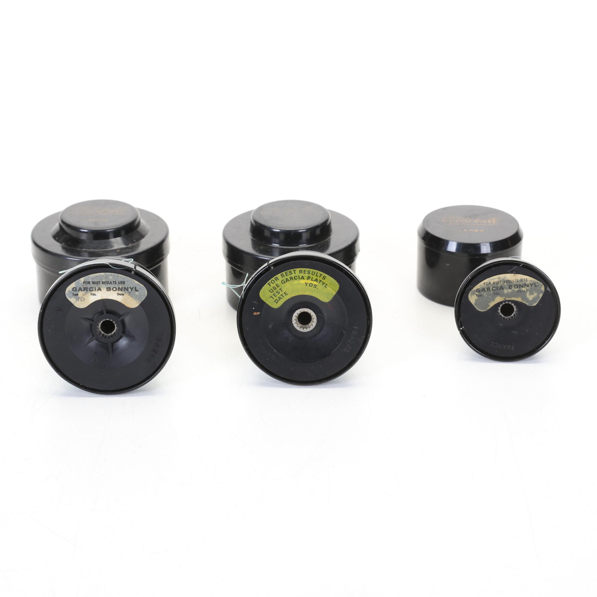 Garcia Mitchell 308 Spinning Reel with Five Mitchell Spools