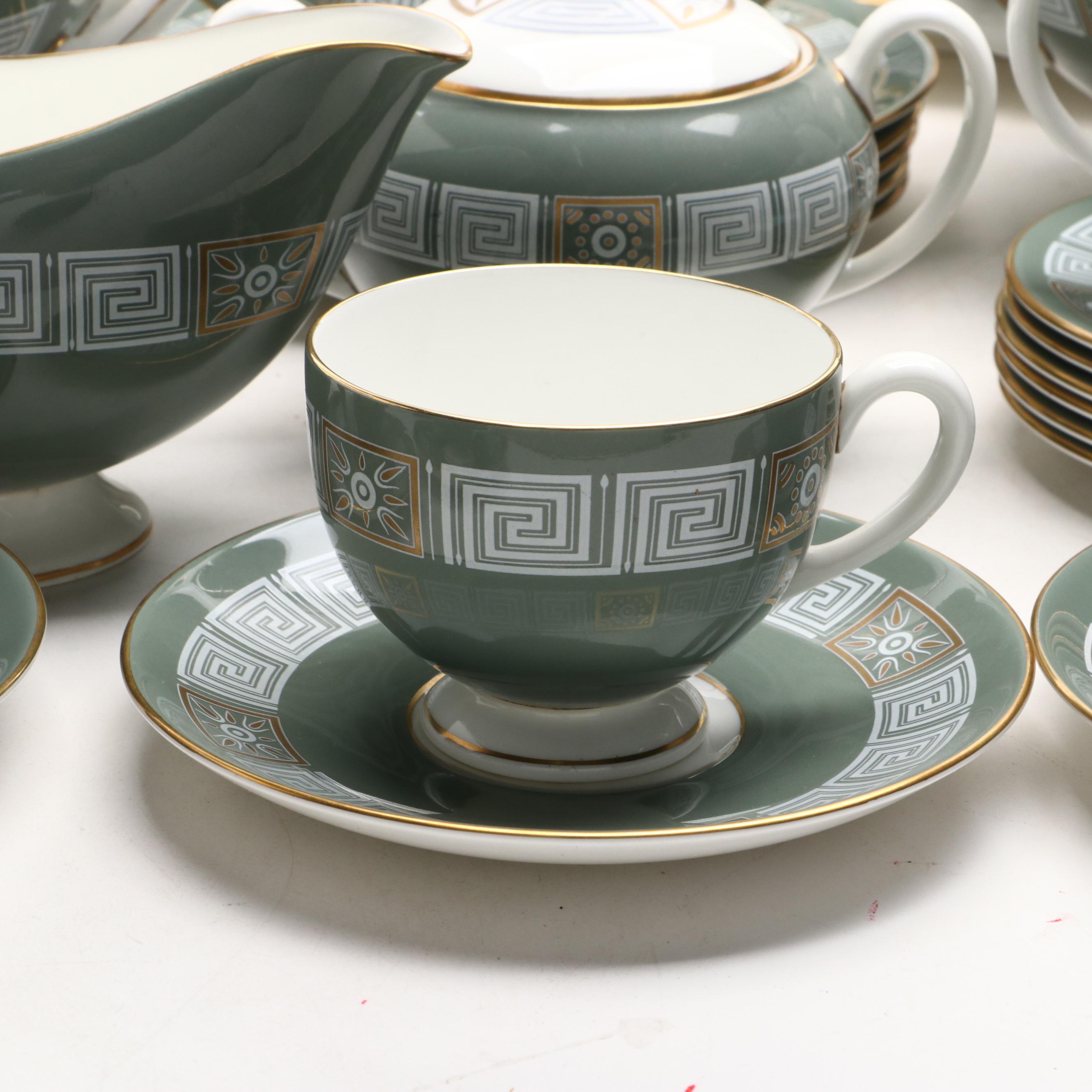 Wedgwood "Asia Green" Bone China Dinner Plates, Salad Plates and More