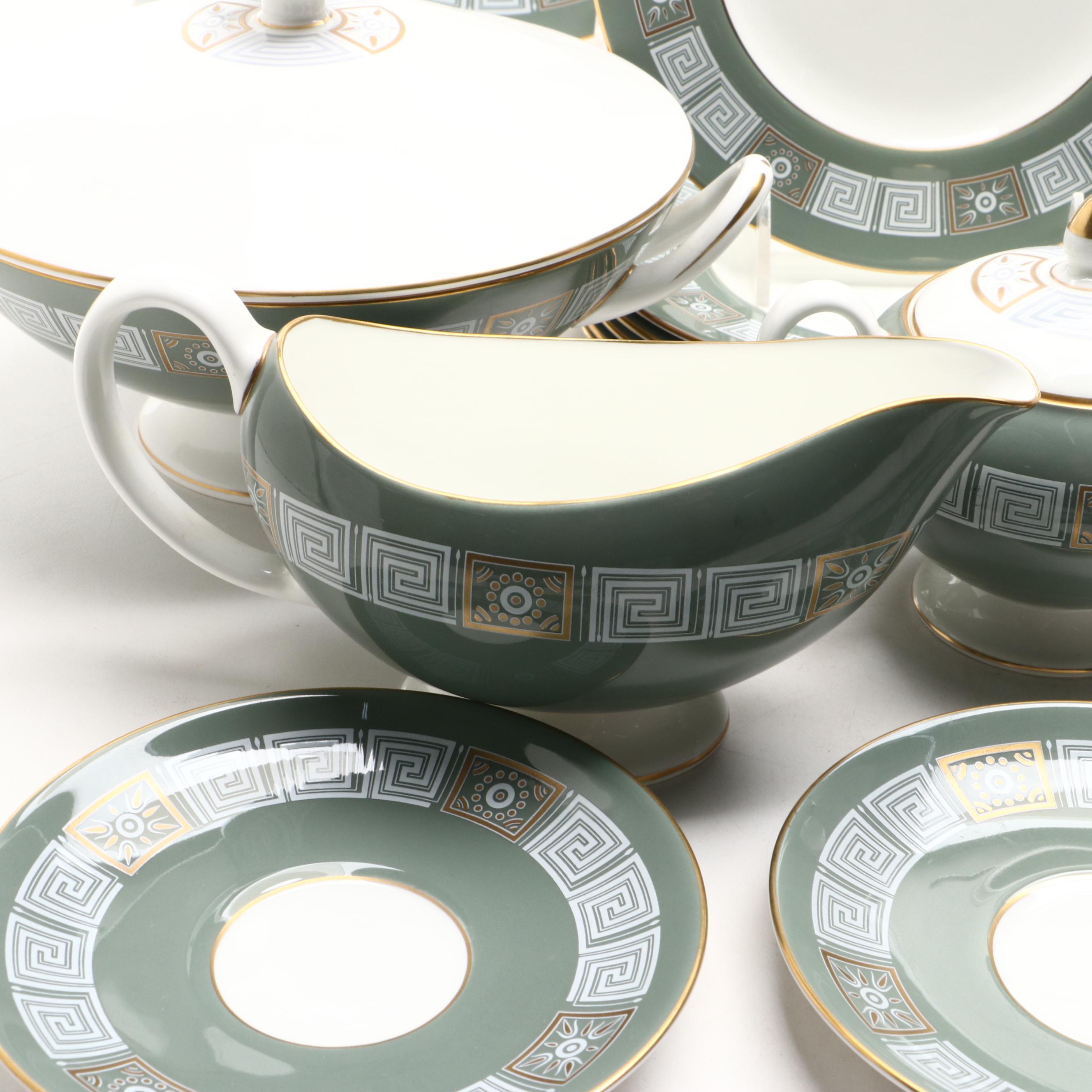 Wedgwood "Asia Green" Bone China Dinner Plates, Salad Plates and More