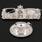 J. B. Chatterley & Sons Ltd. Sterling Condiment Set with More English Sterling