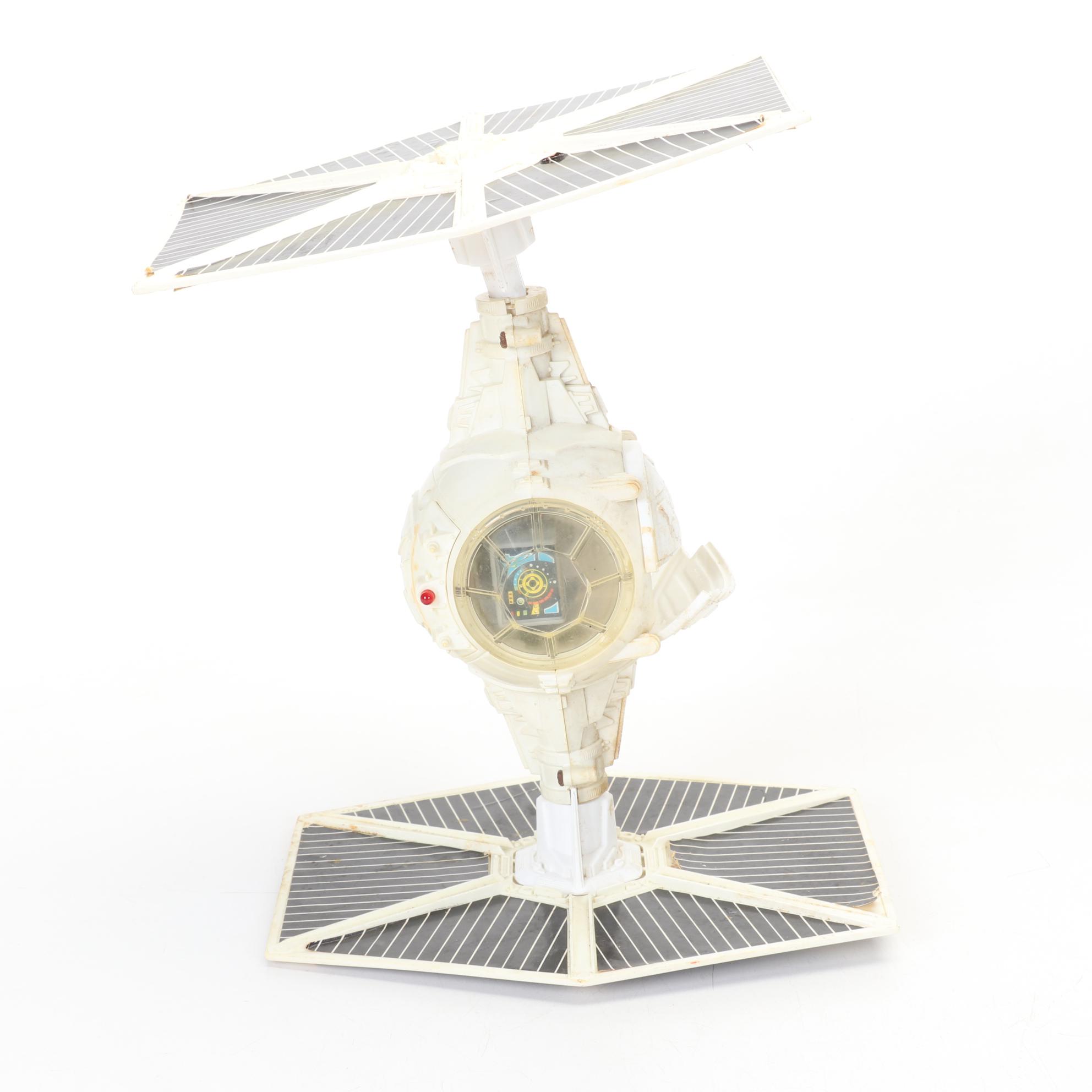 Kenner Star Wars TIE Fighter, Action Figure Display Stand, and Hoth Base Stand