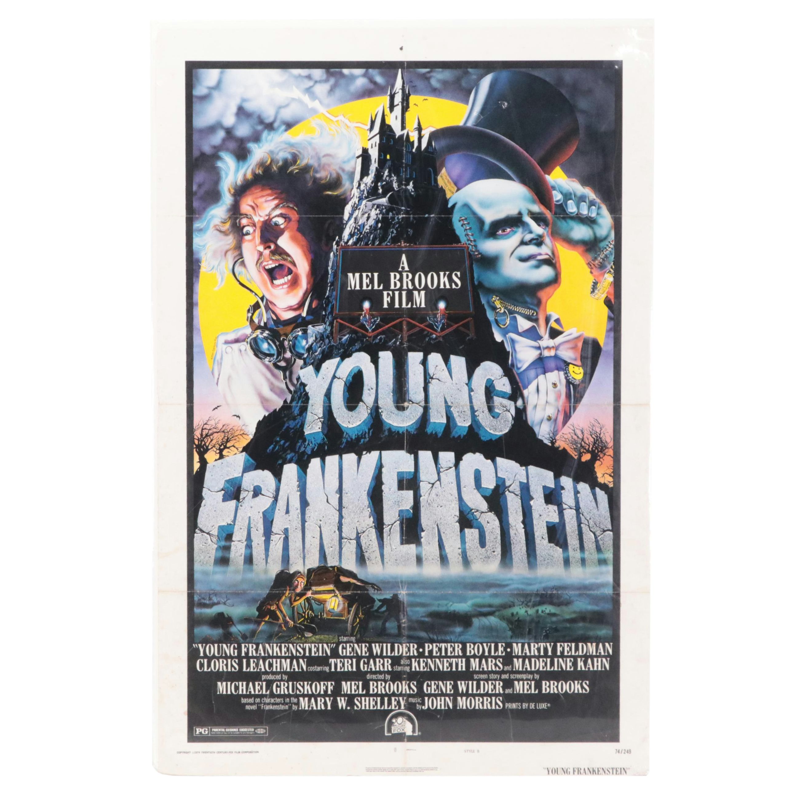 "Young Frankenstein" Movie Poster