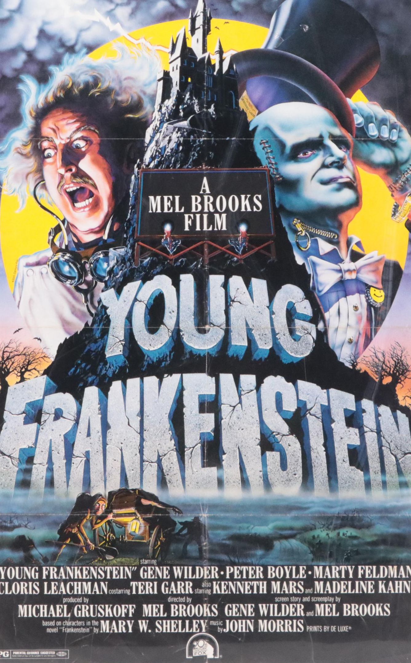 "Young Frankenstein" Movie Poster