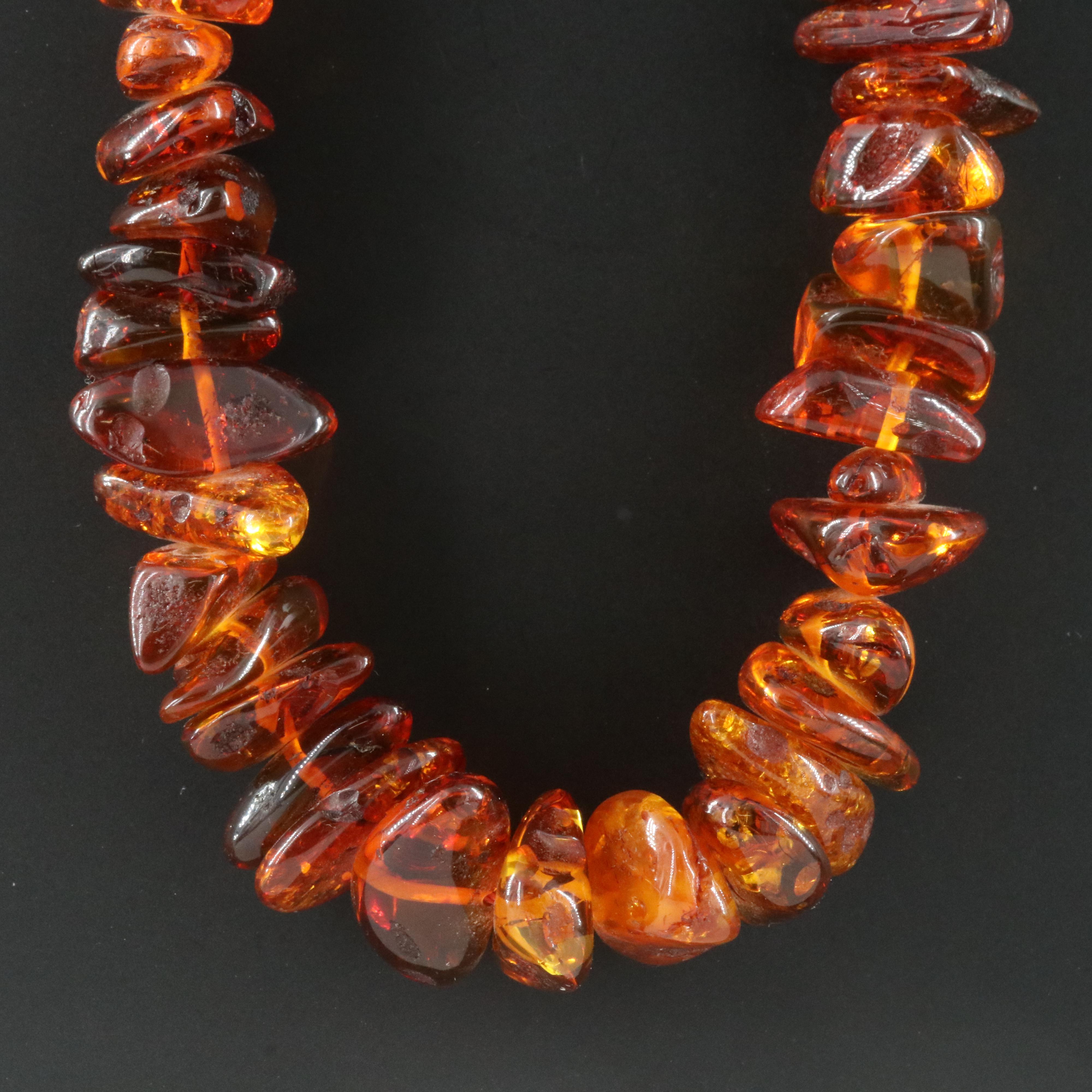 Graduated Amber Necklace
