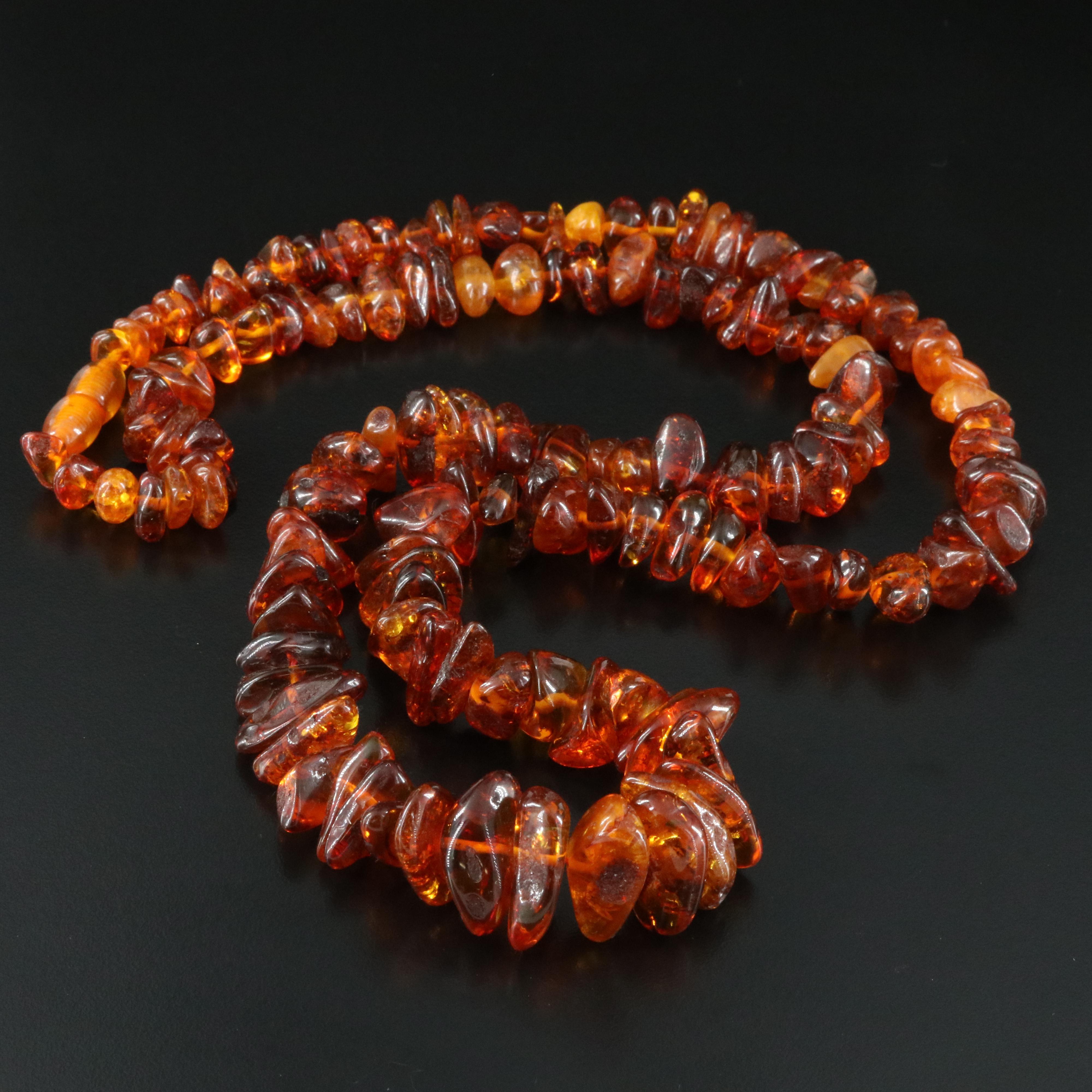 Graduated Amber Necklace