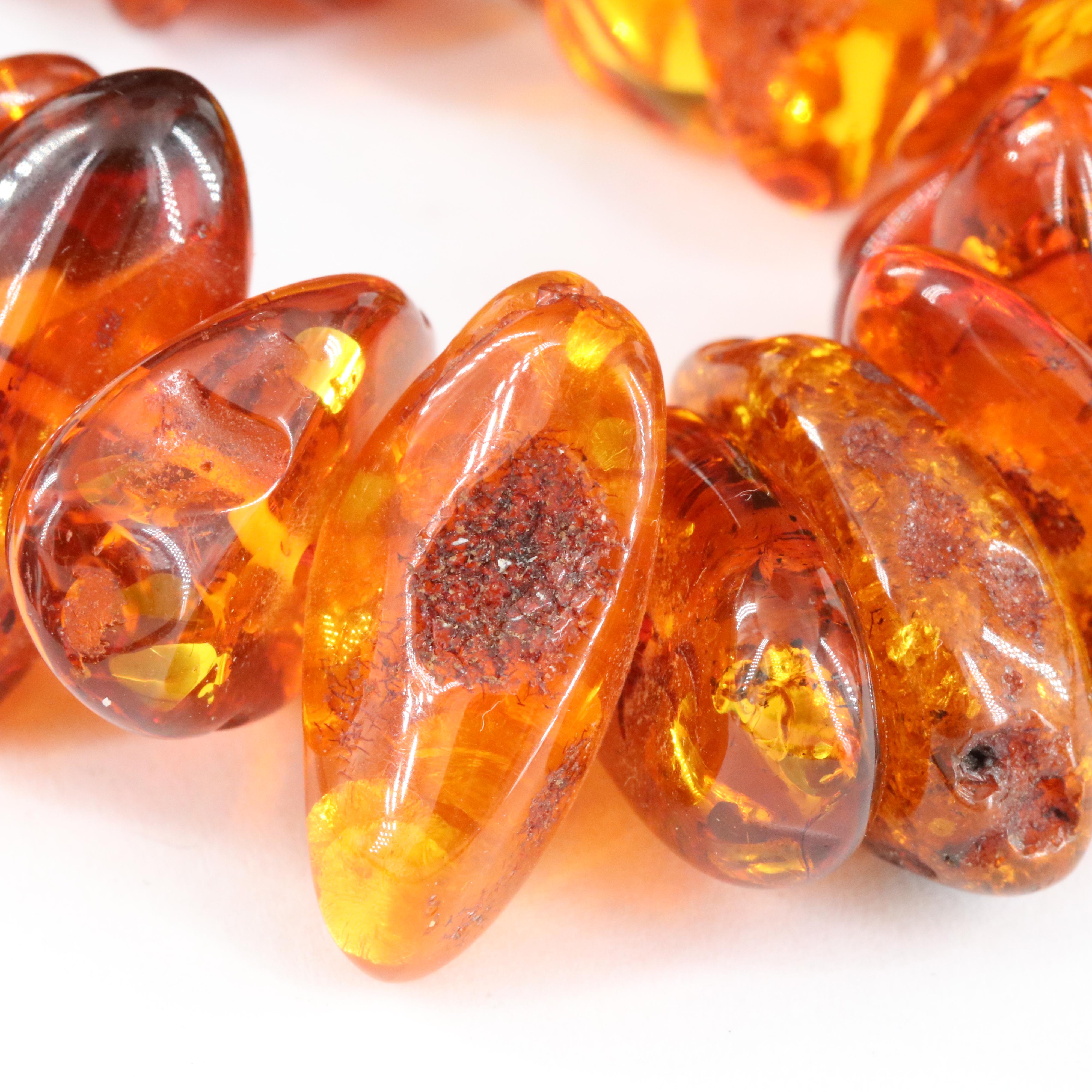 Graduated Amber Necklace