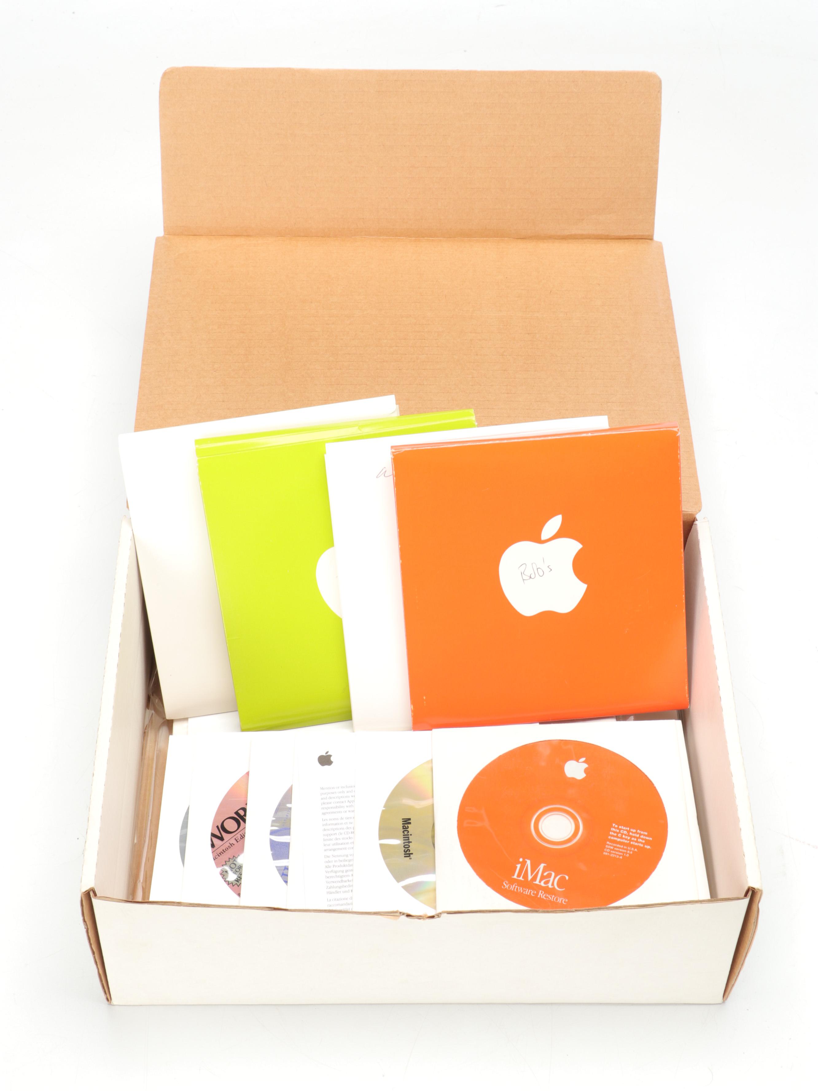 Apple iMac M5521 Indigo Desktop Computer with Mouse and Keyboard, 2001