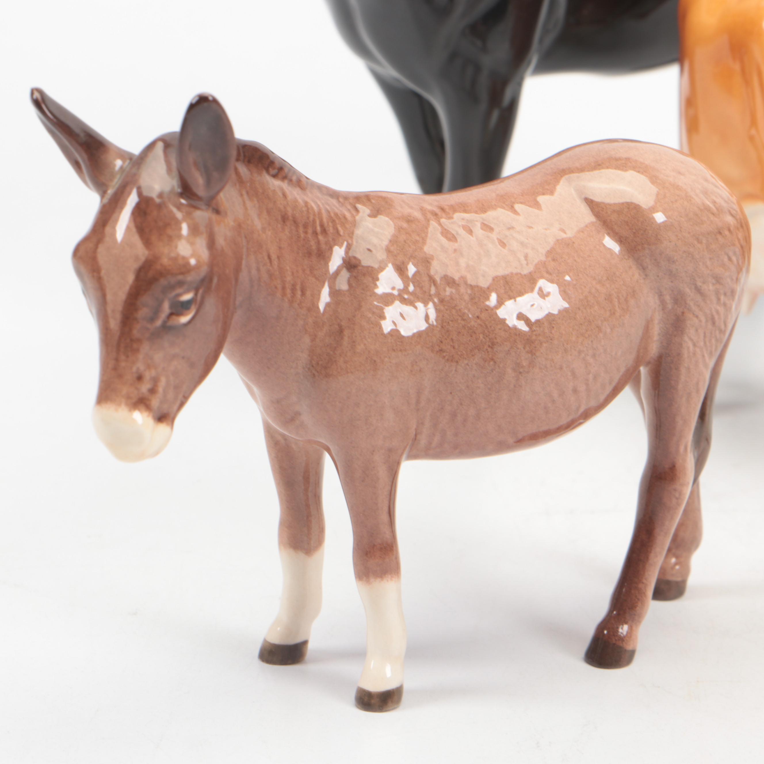 Beswick Pottery Porcelain Farm Animals