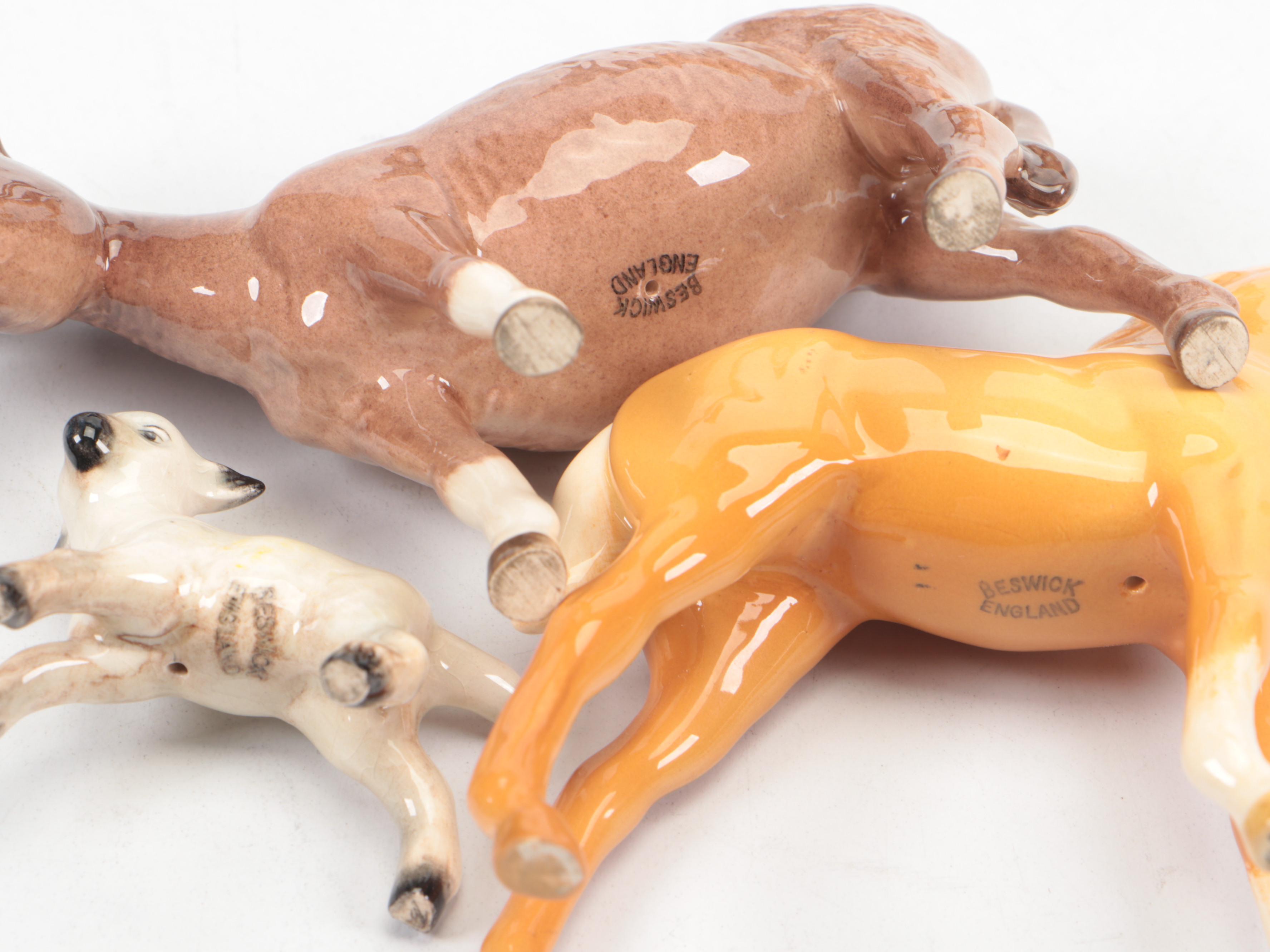 Beswick Pottery Porcelain Farm Animals
