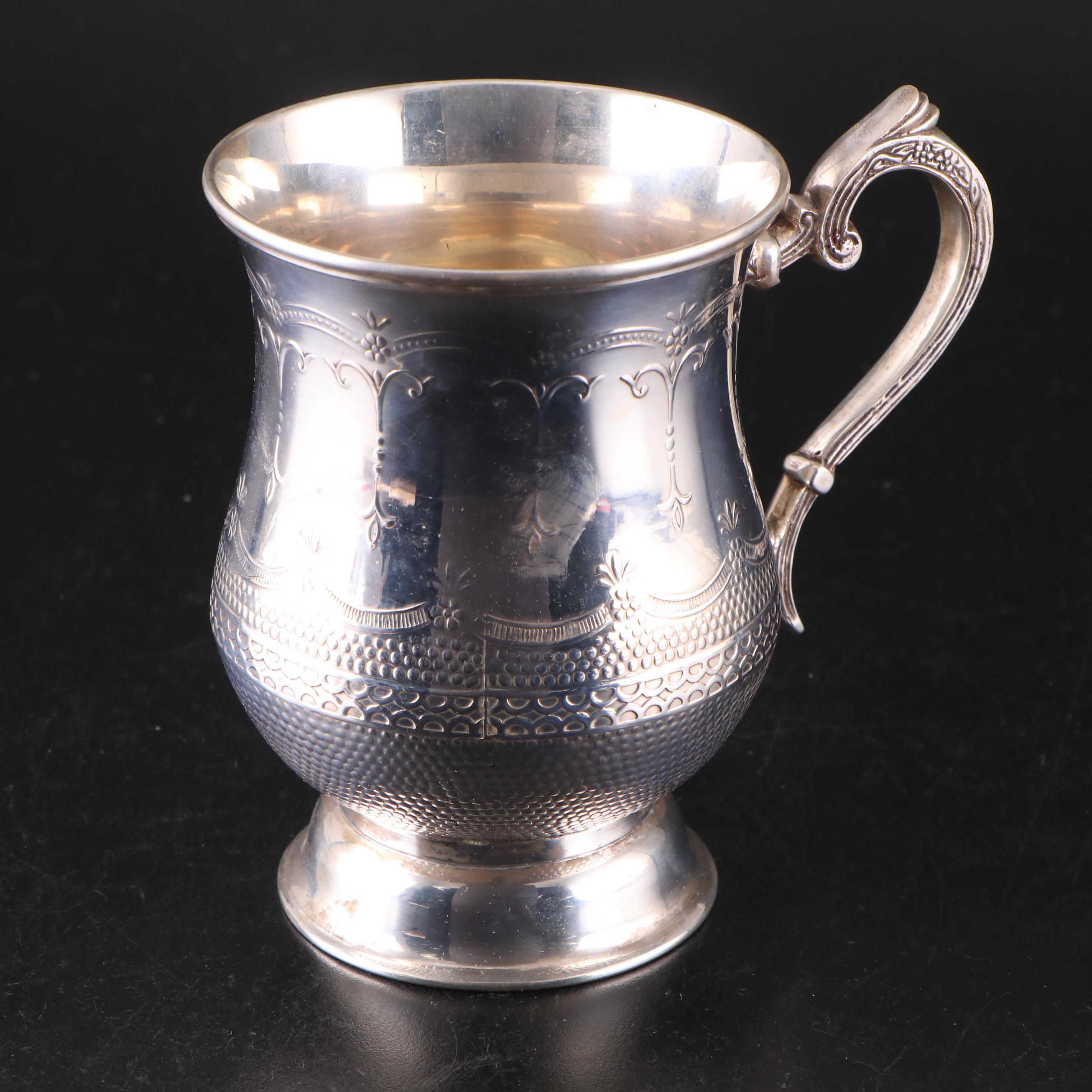 William Adams Silver Plate Tankards