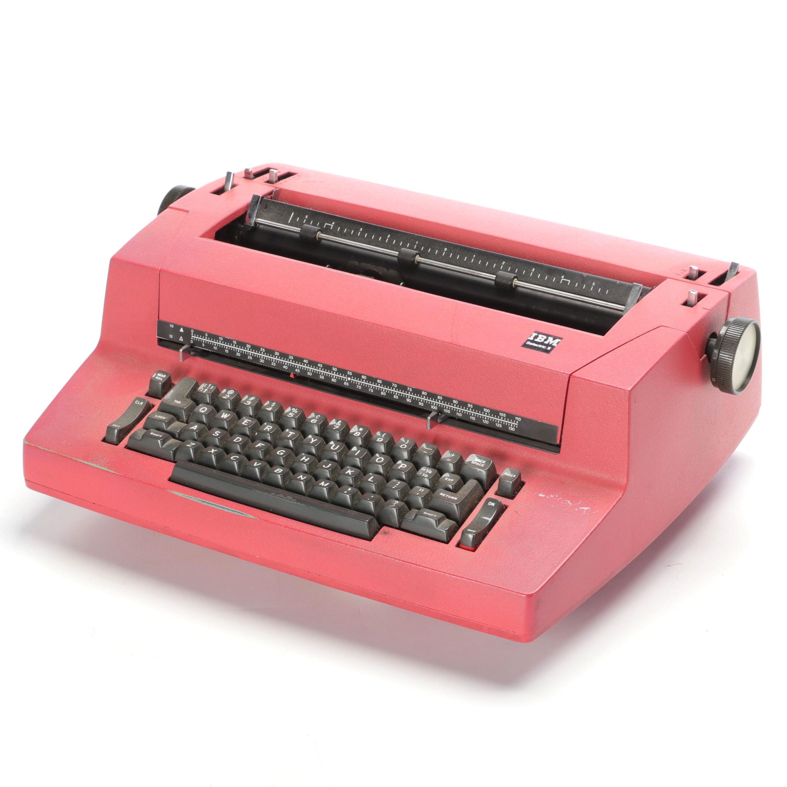 IBM Selectric II Red Electric Typewriter