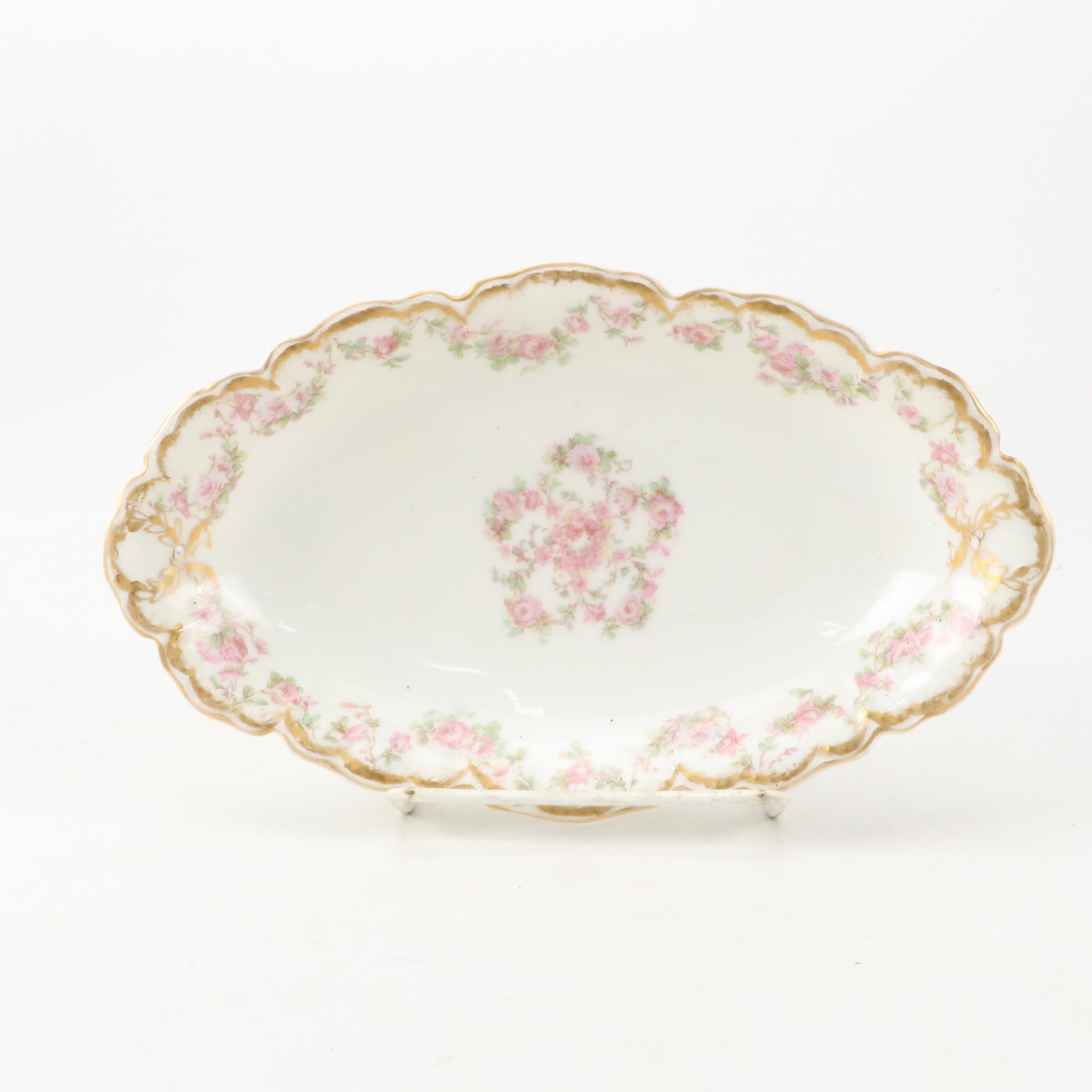 Haviland & Co Floral Motif Porcelain Dinner Plates, Fruit Bowls and More