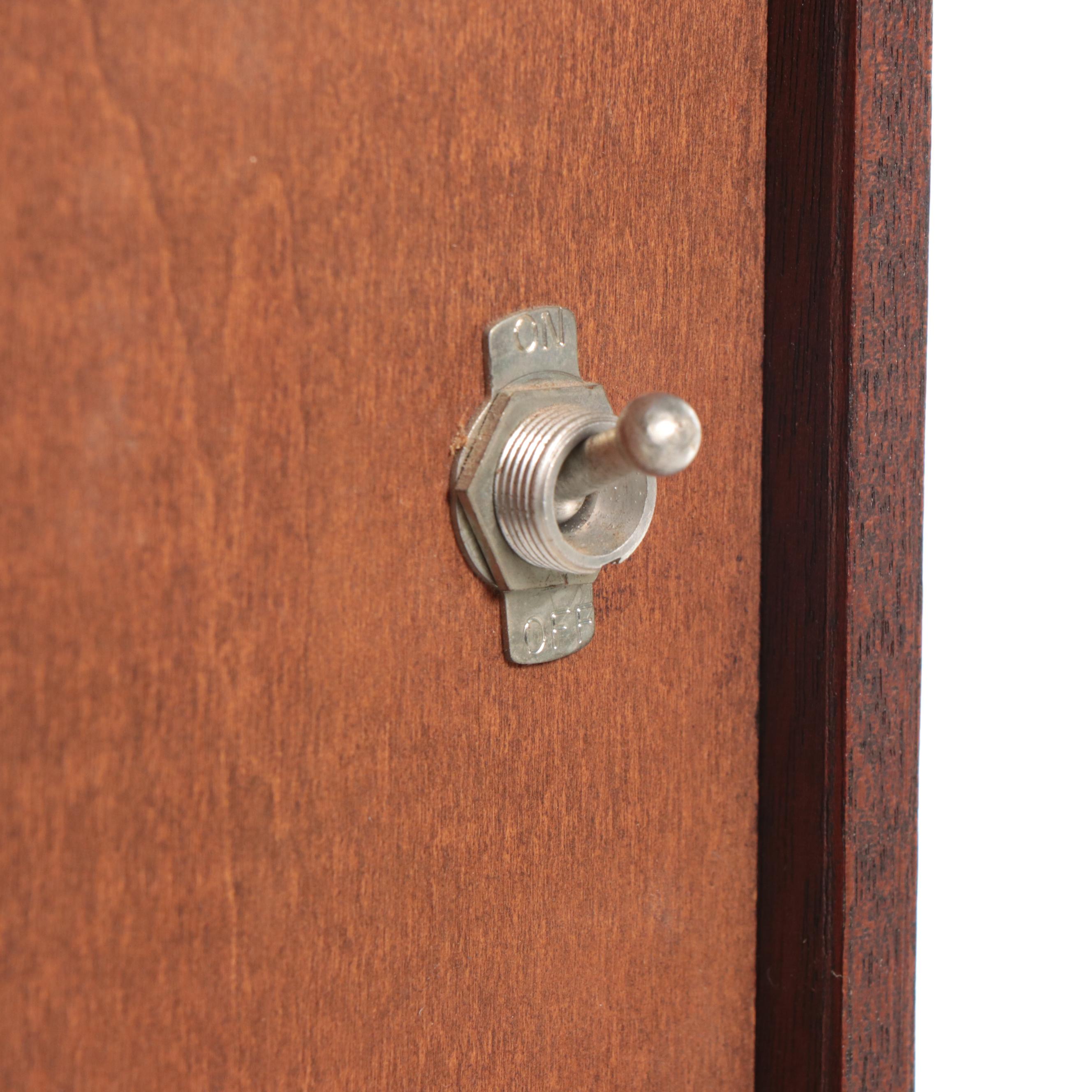 Virginia Galleries by Henkel-Harris Federal Style Mahogany Corner Cabinet