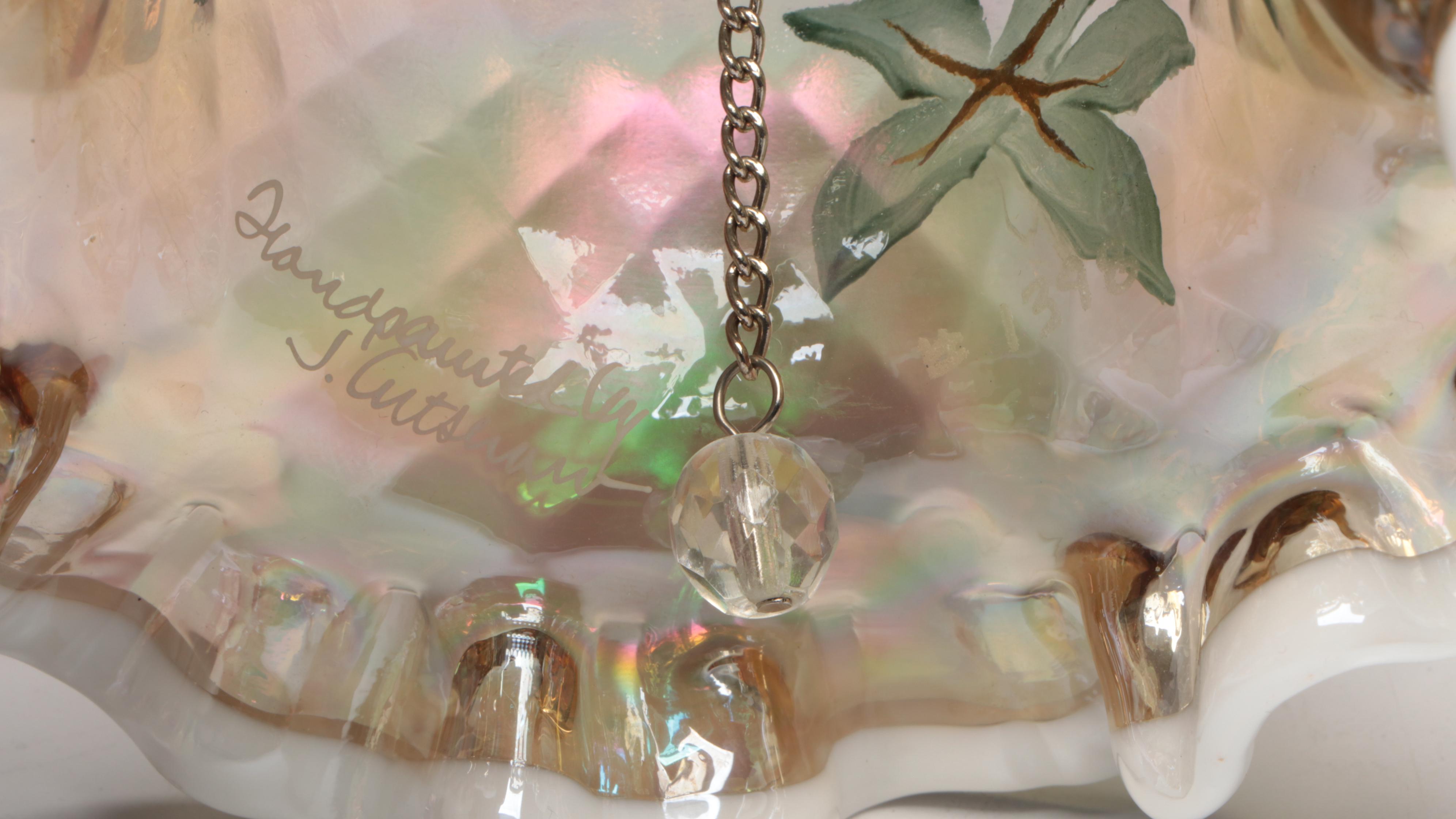 Fenton Museum Collection Custard Glass Bell with More Glass Bells