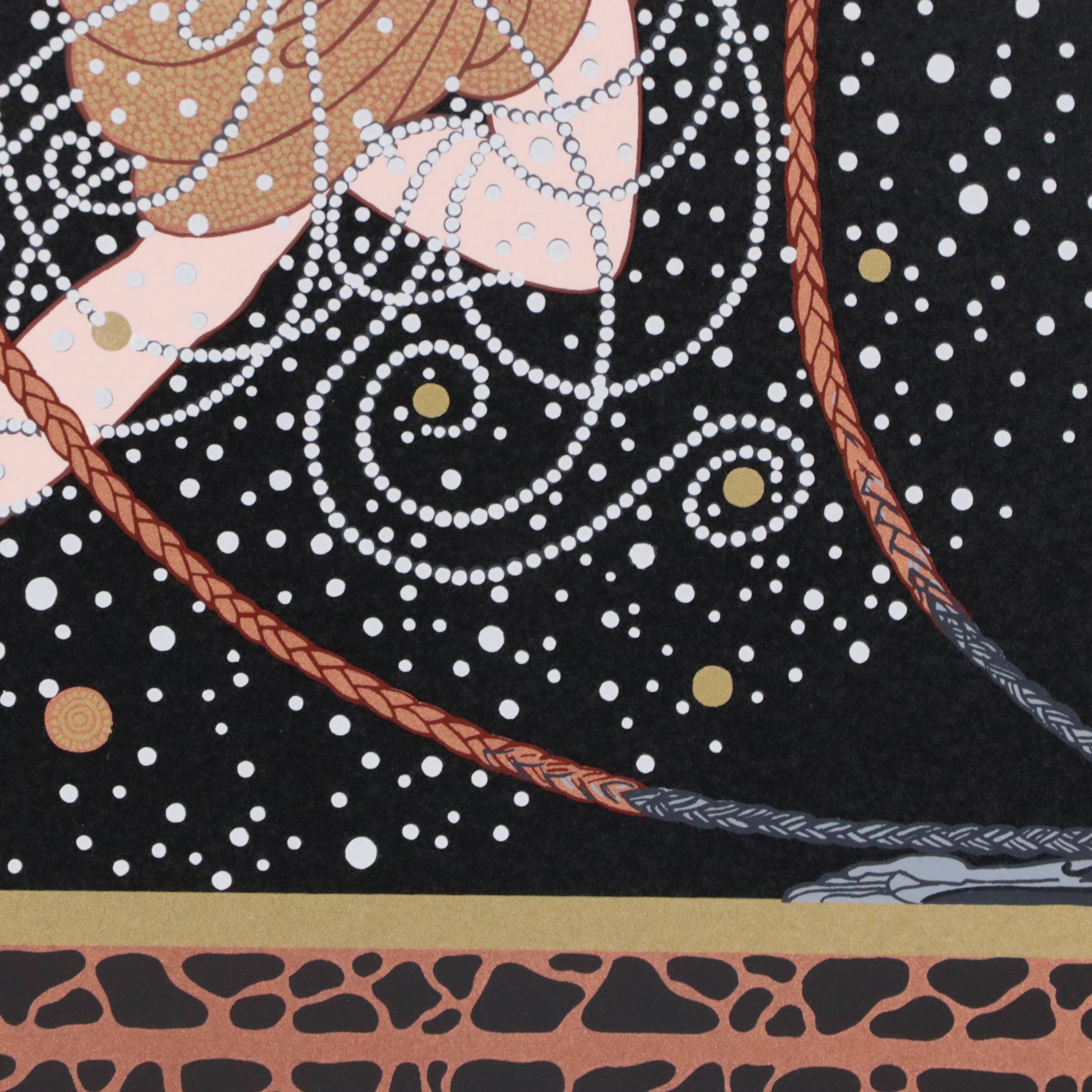 Erté Serigraph "Ondée," 1983