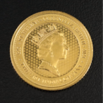 2021 St. Helena 25-Pound 1/4 Oz. Gold Guinea Bullion Coin