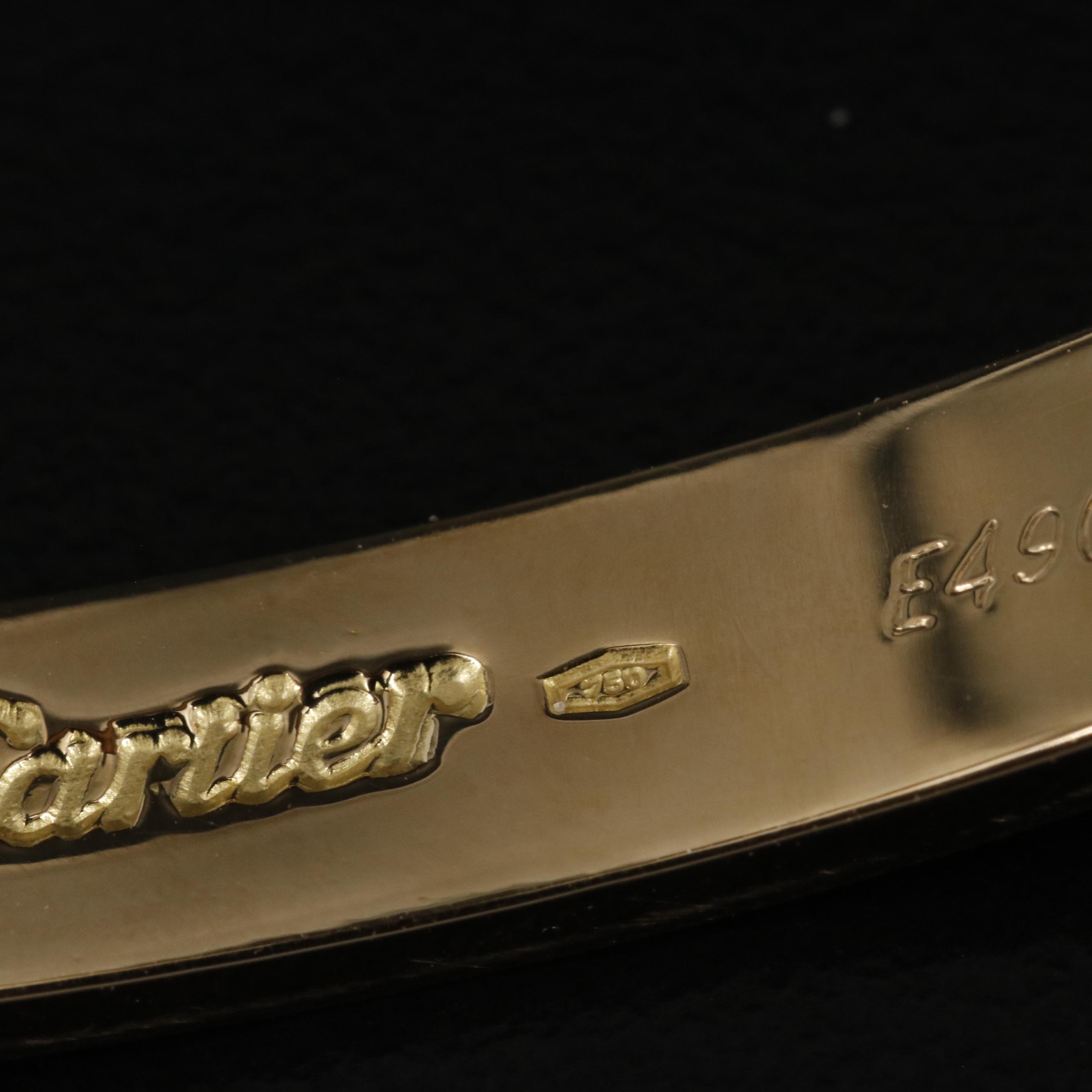 Cartier 18K Love Bangle Bracelet