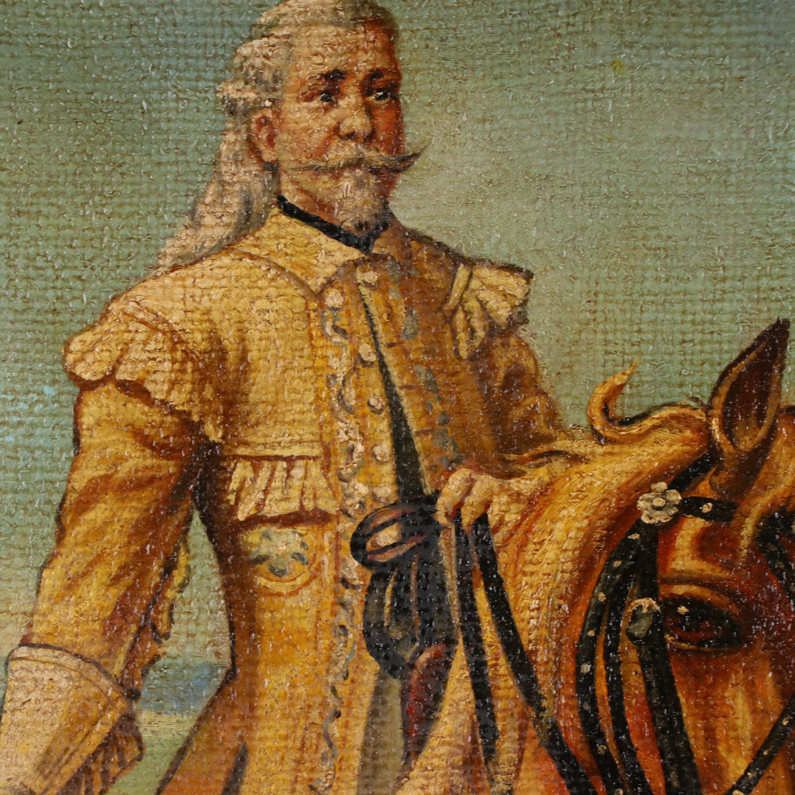 Oil Painting "Col. W. F. Cody 'Buffalo Bill'"