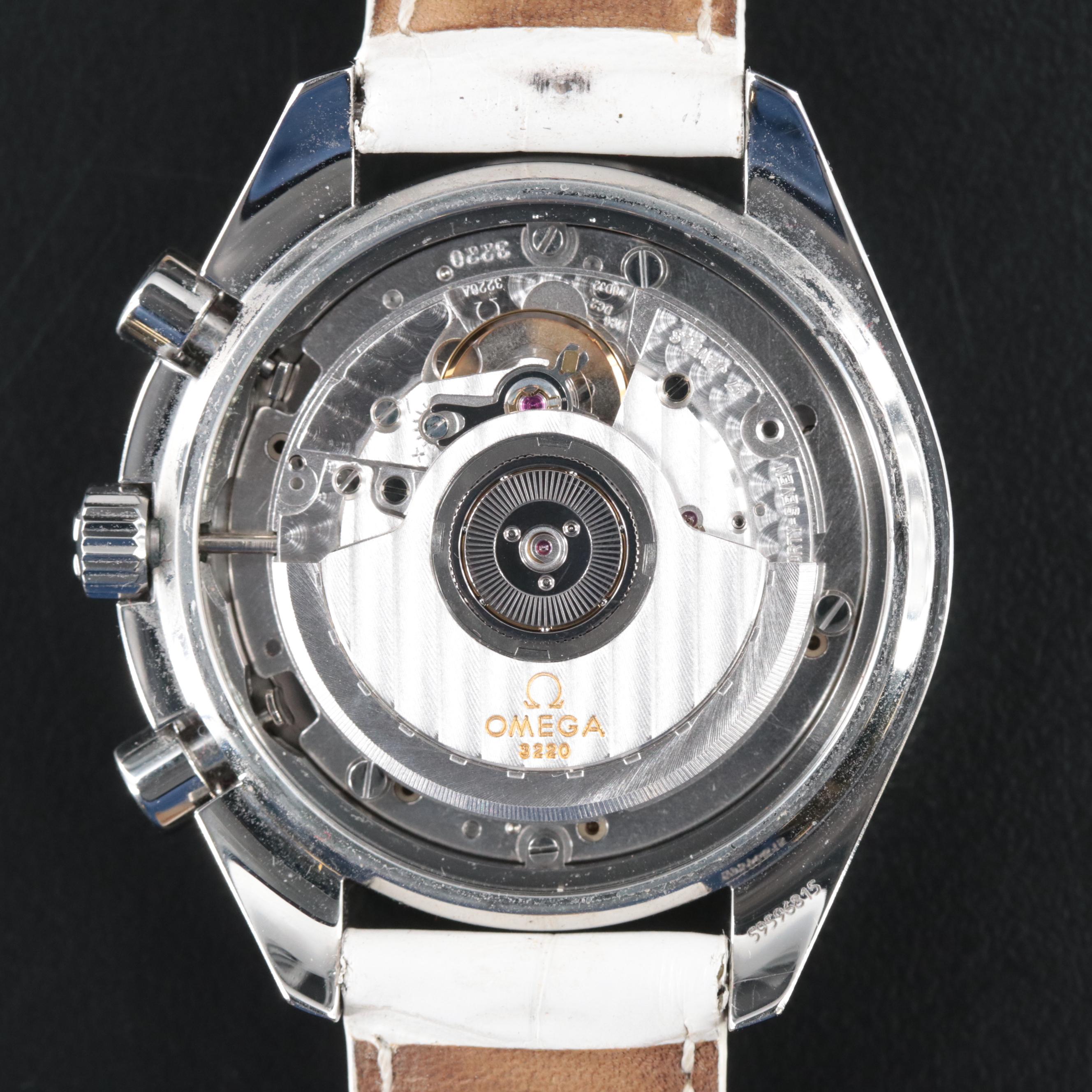 Omega Speedmaster Chrono Olympic Mother-of-Pearl 38mm Automatic Watch