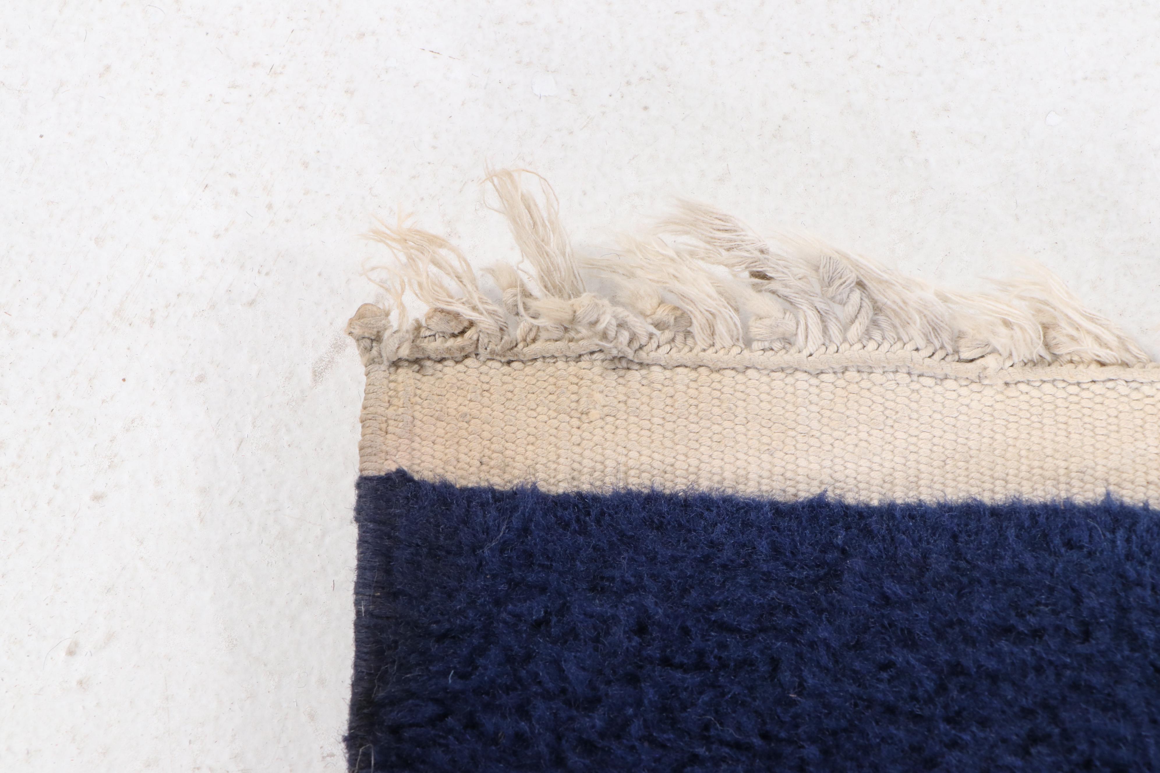 8'11 x 12'2 Hand-Knotted Contemporary Chinese Art Deco Style Area Rug