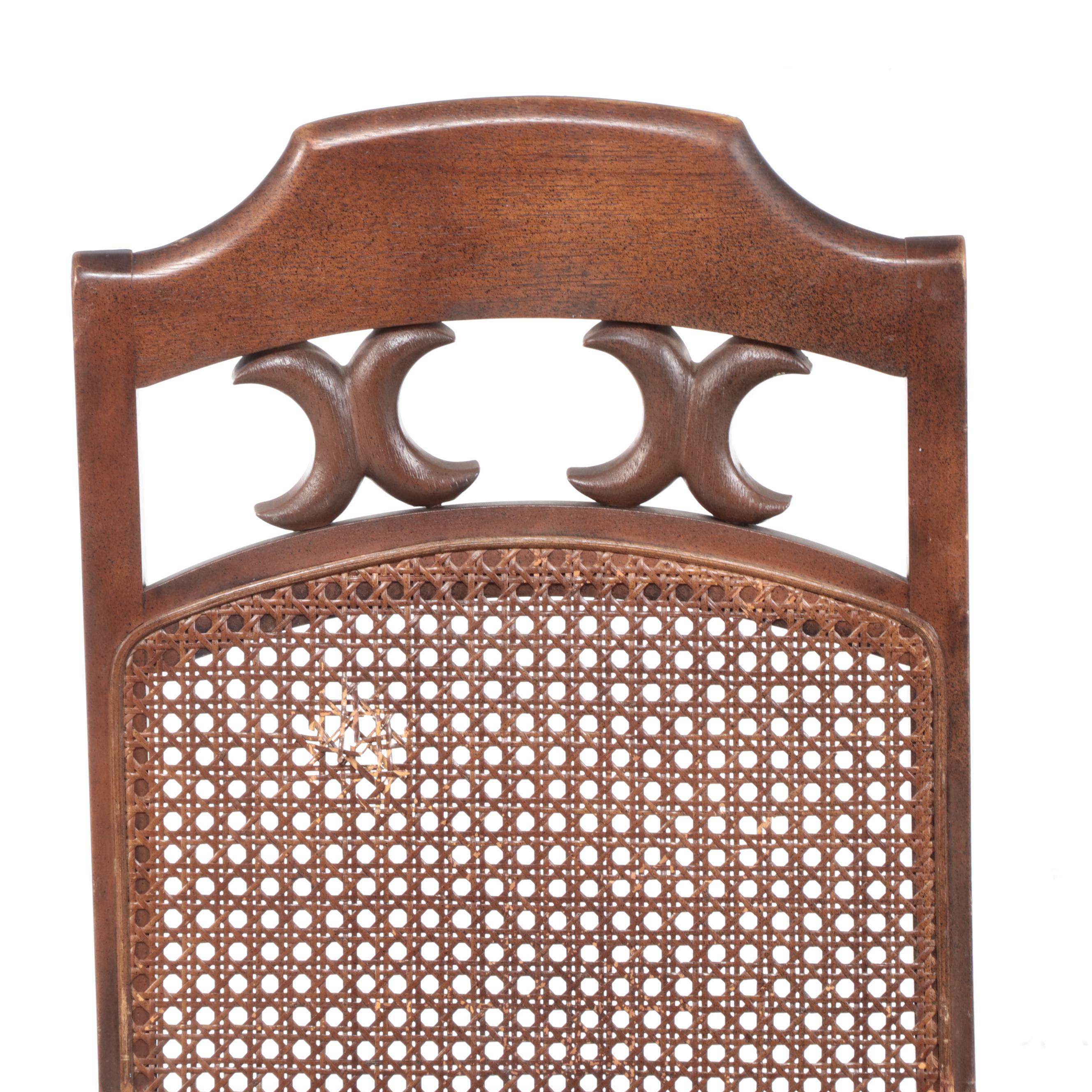 Seven-Piece Spanish Baroque Style Pecan Dining Set, Incl. Stanley "Tour ...