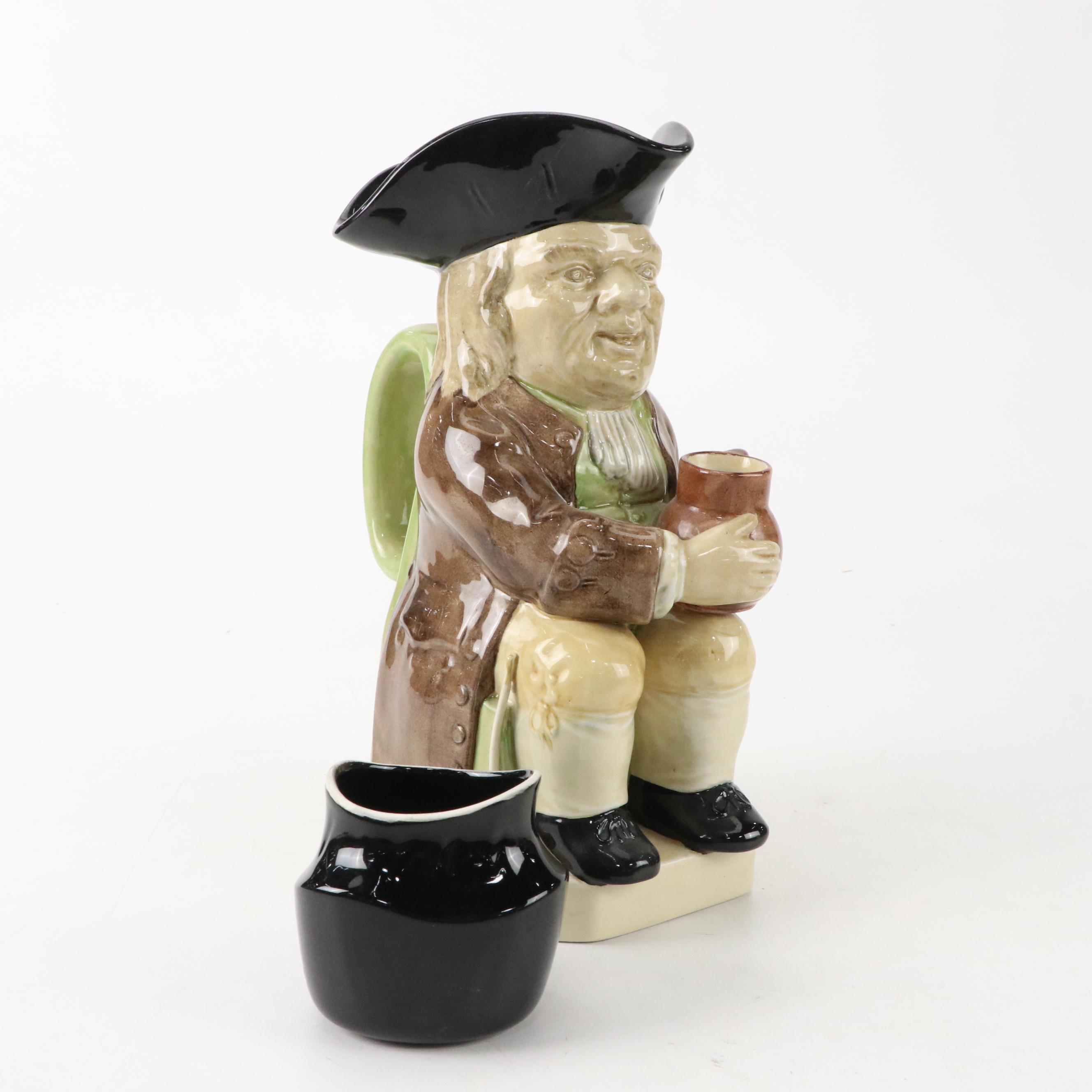 Royal Doulton "Winston Churchill" with Other Character Jugs