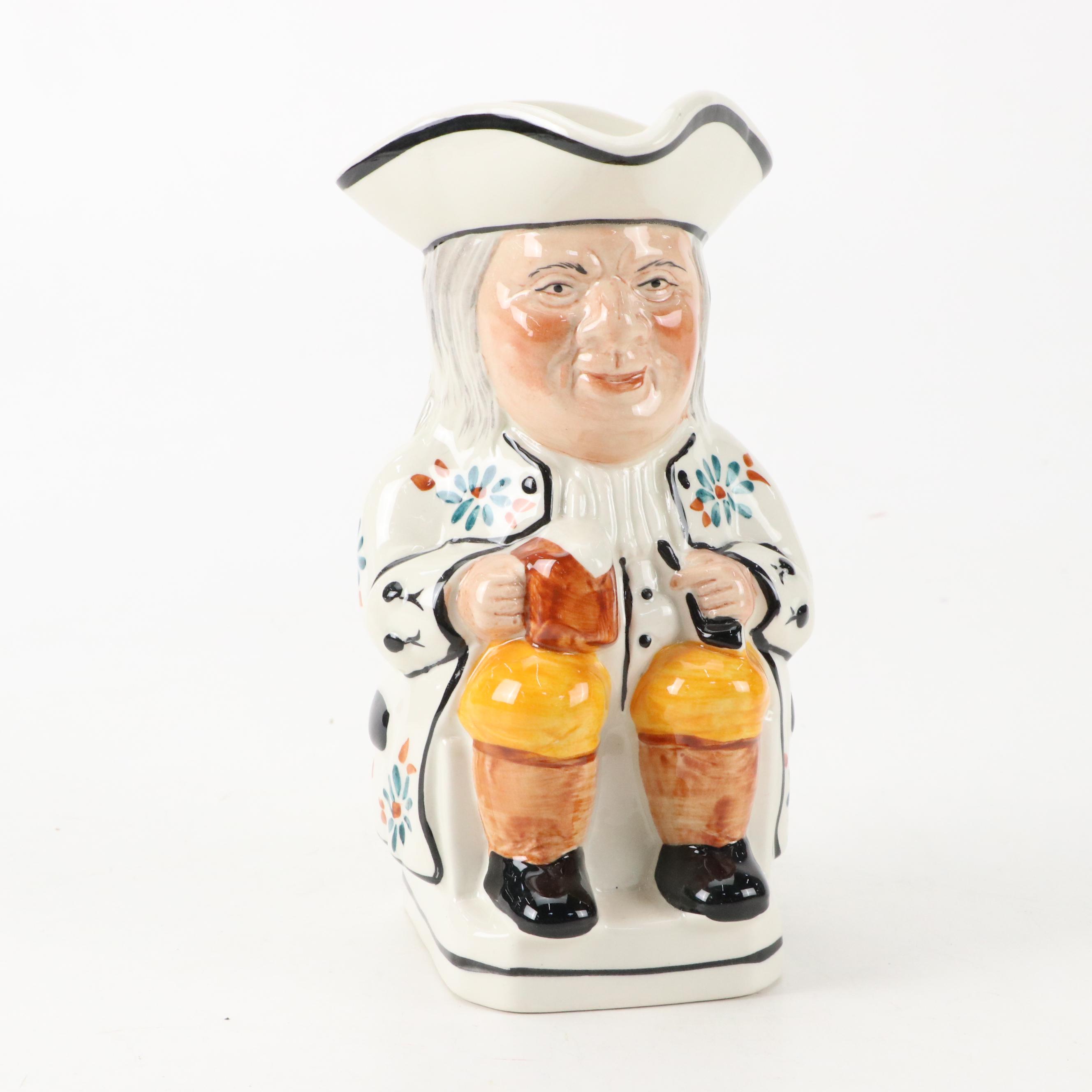 Royal Doulton "Winston Churchill" with Other Character Jugs