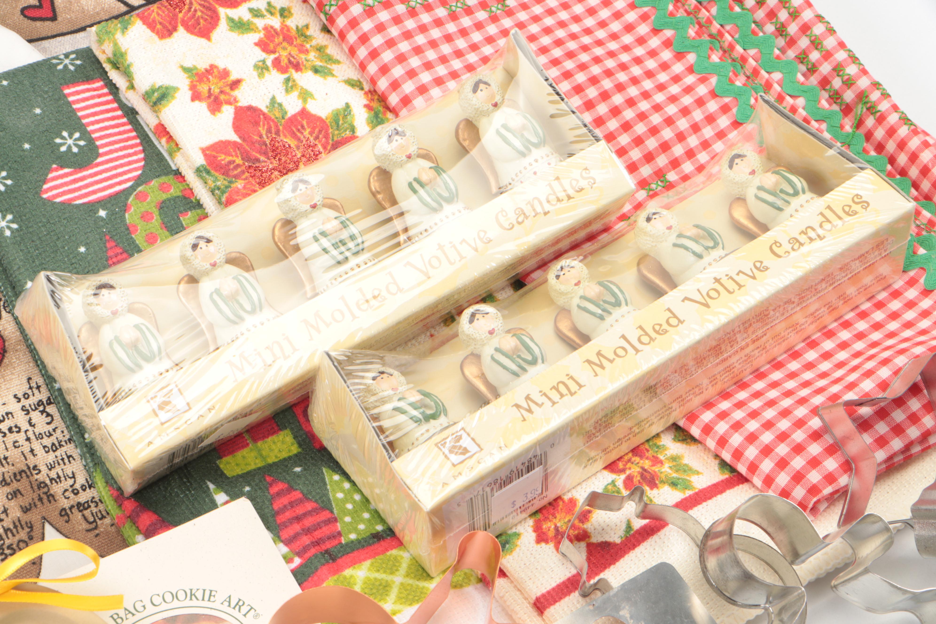 Christmas-Themed Votives, Cookie Cutters, and More Kitchen Décor