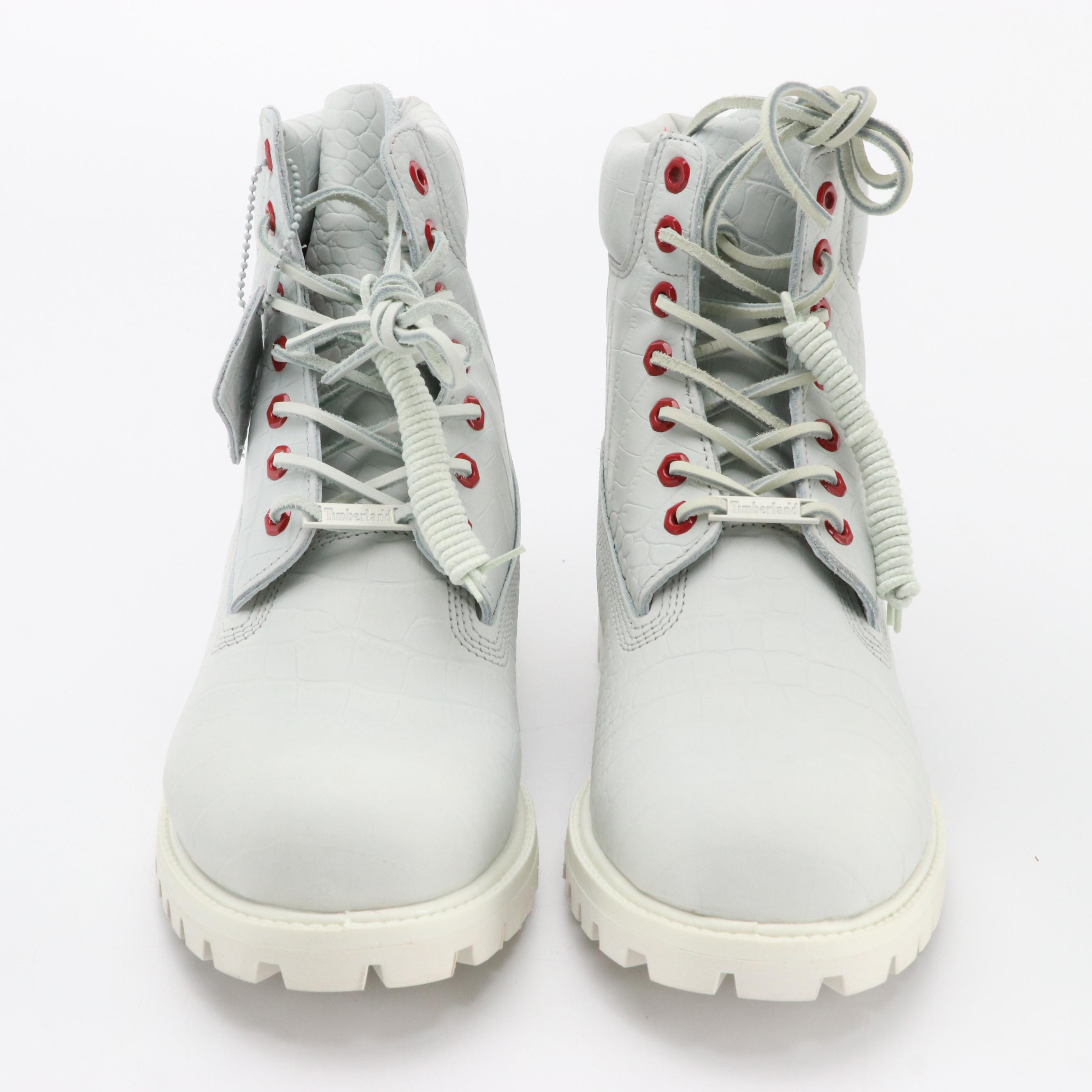 Men's Timberland Limited Release White Serpent 6" Boots with Box