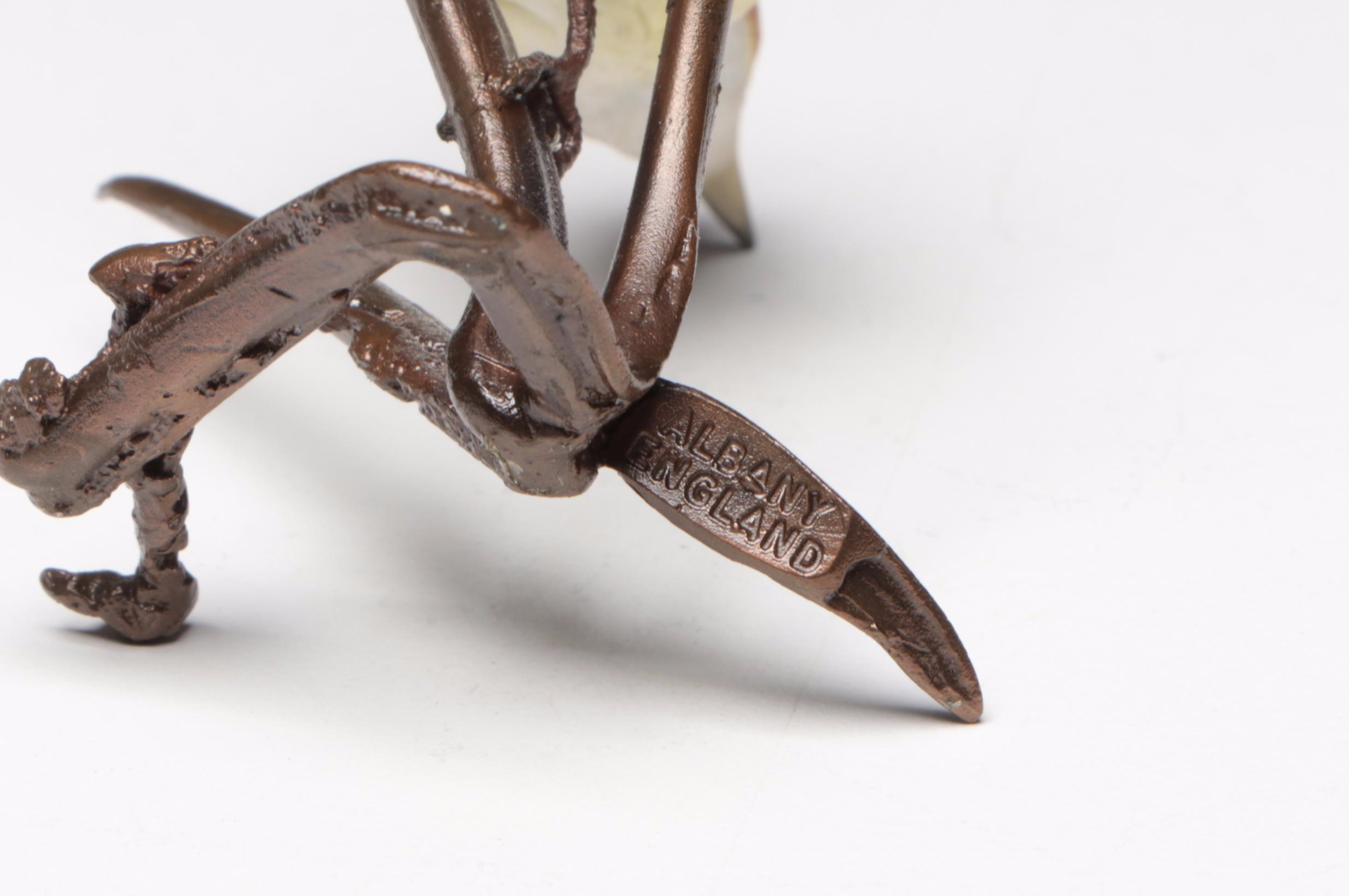 Lalique Fish with Carved Glass Animal Figurines