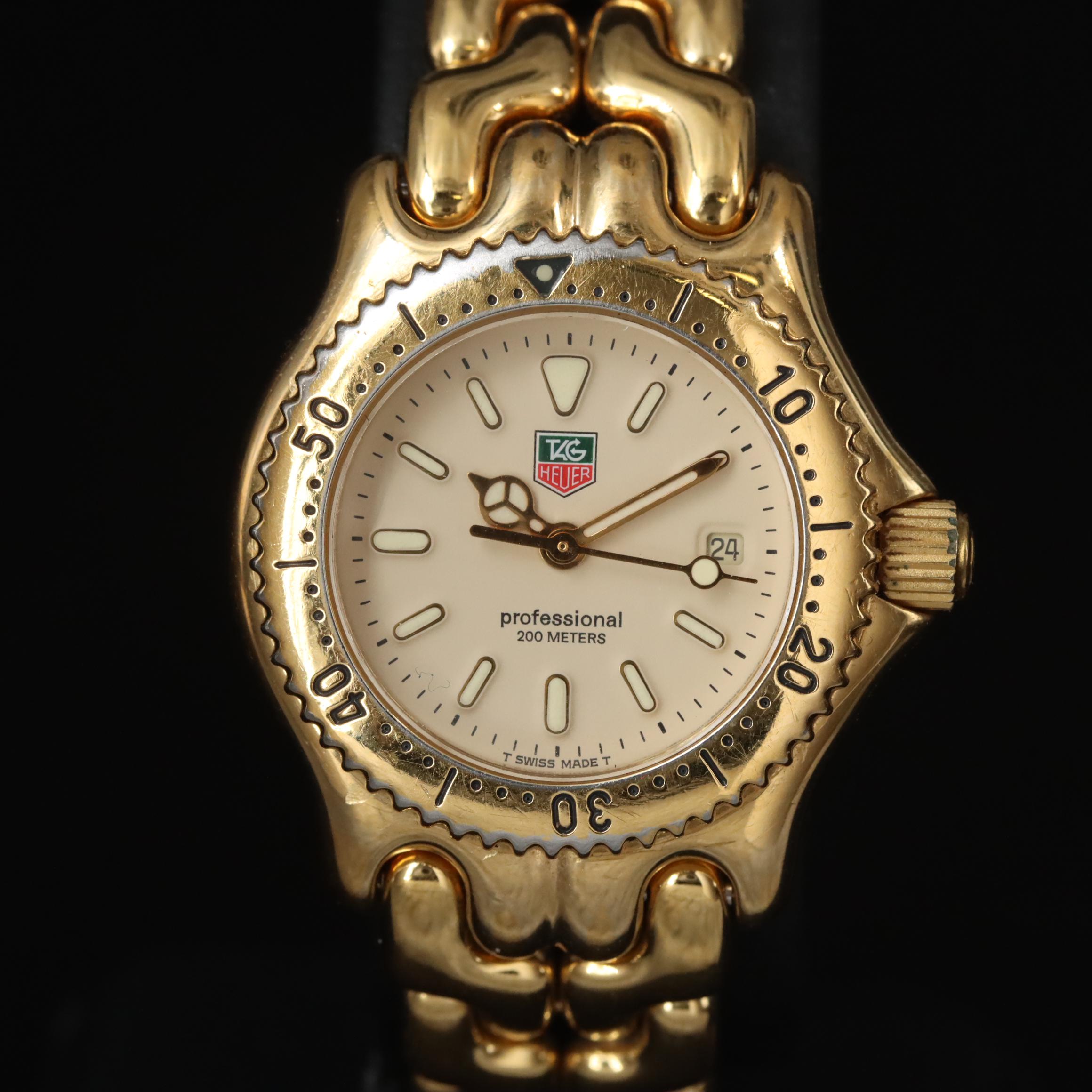 Vintage TAG Heuer Professional 200 Meters with Date Watch
