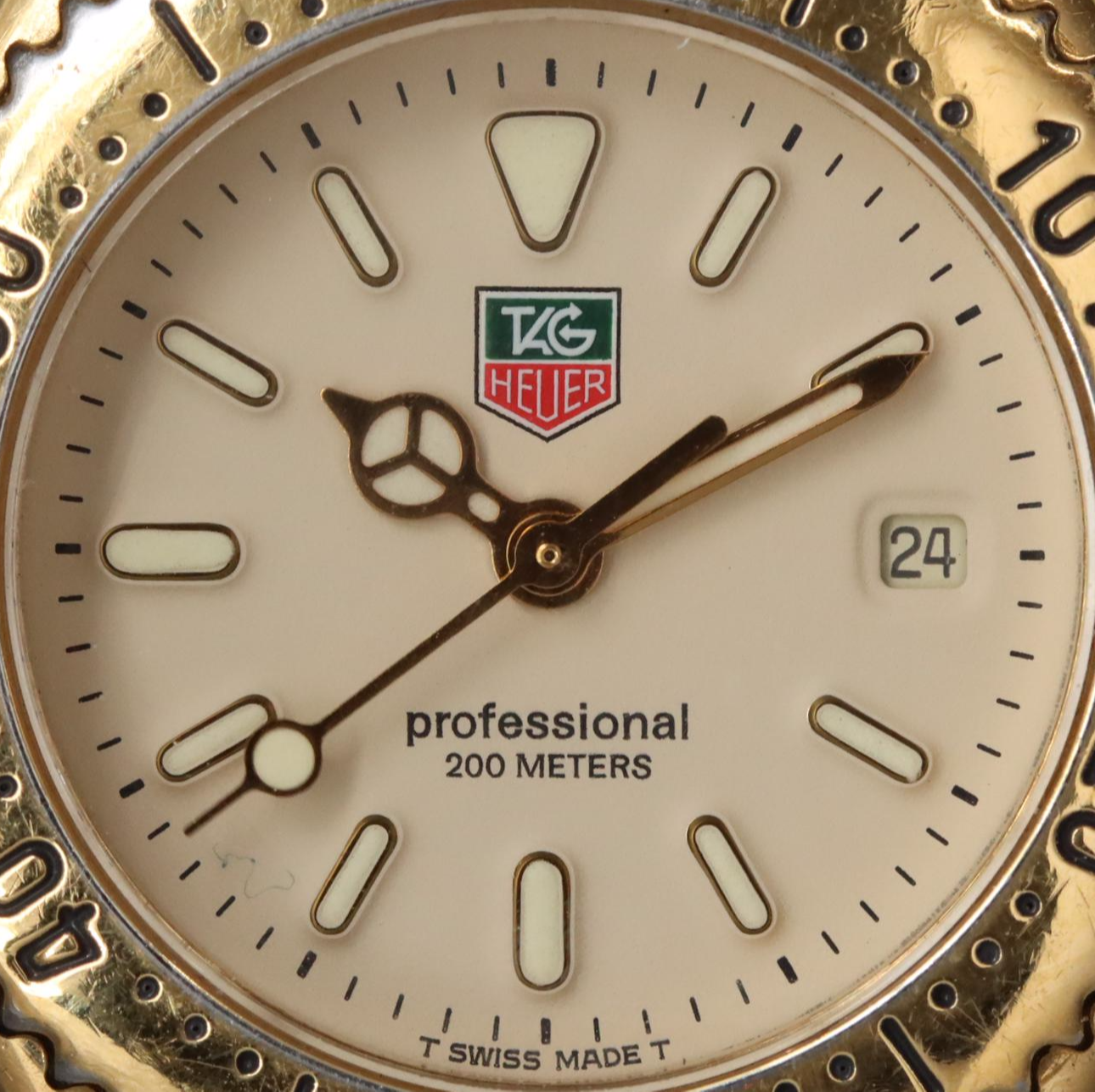 Vintage TAG Heuer Professional 200 Meters with Date Watch