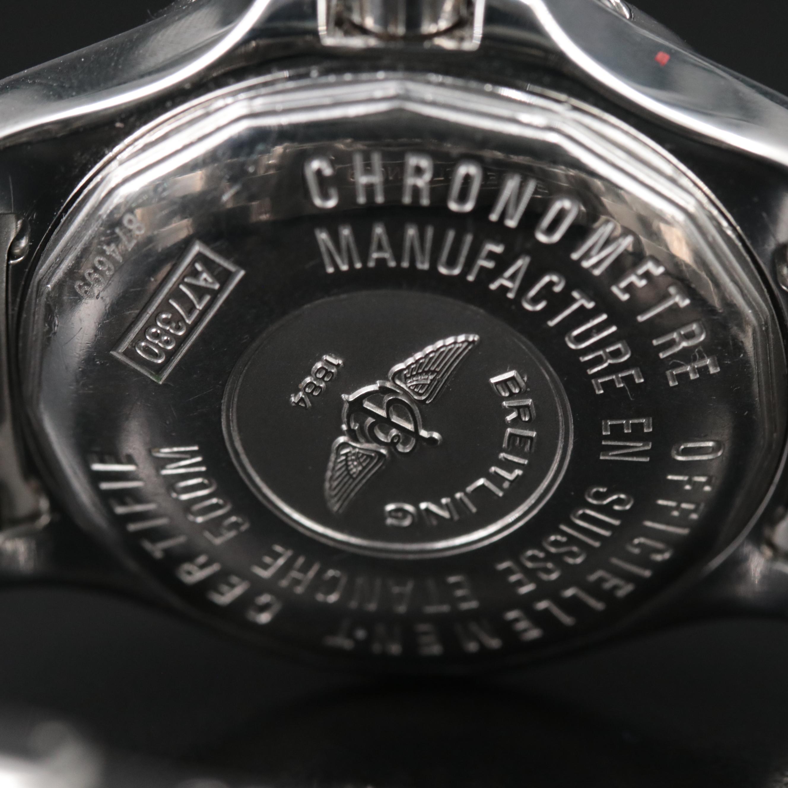 2006 Breitling Colt Oceane Factory Diamond Bezel 500M Watch