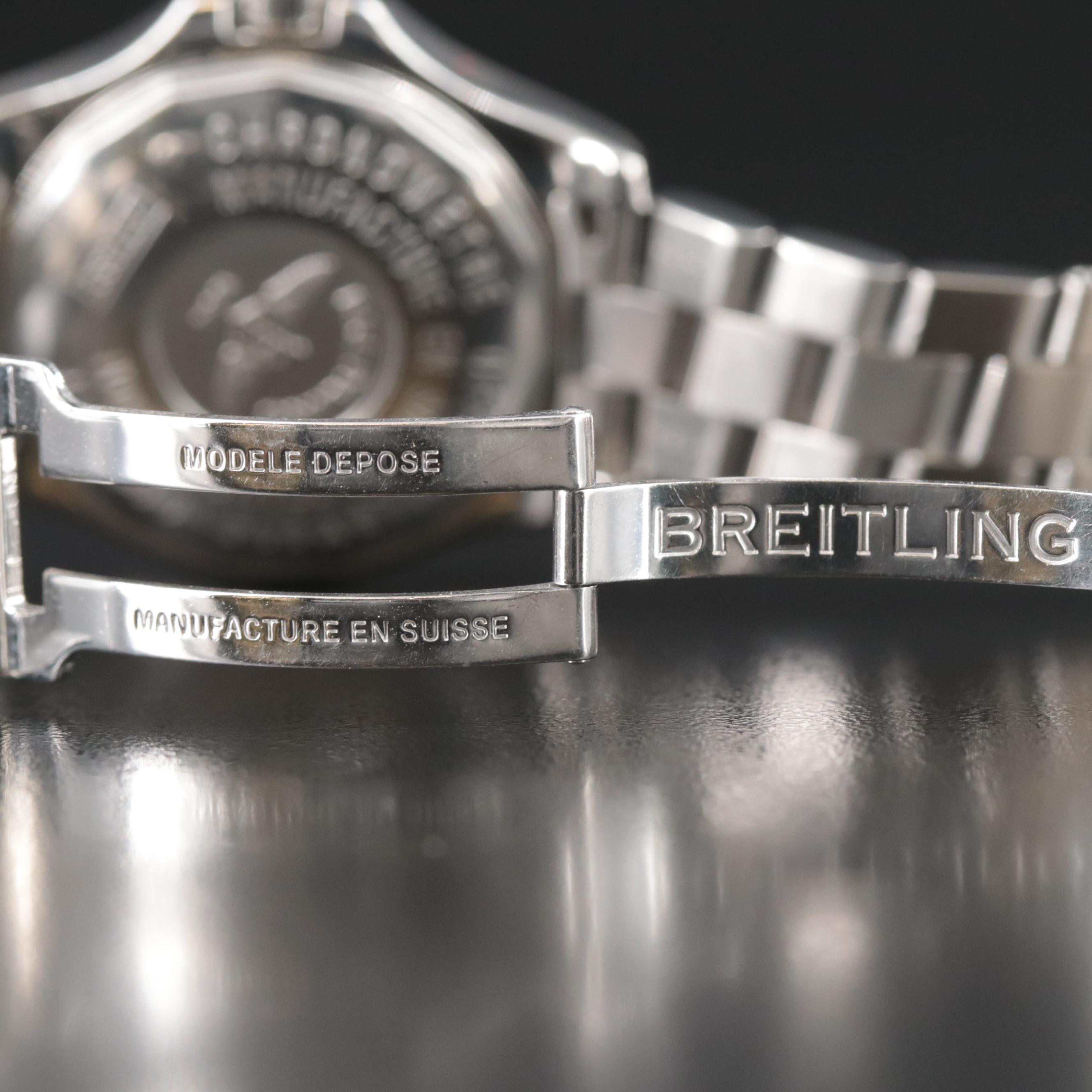 2006 Breitling Colt Oceane Factory Diamond Bezel 500M Watch