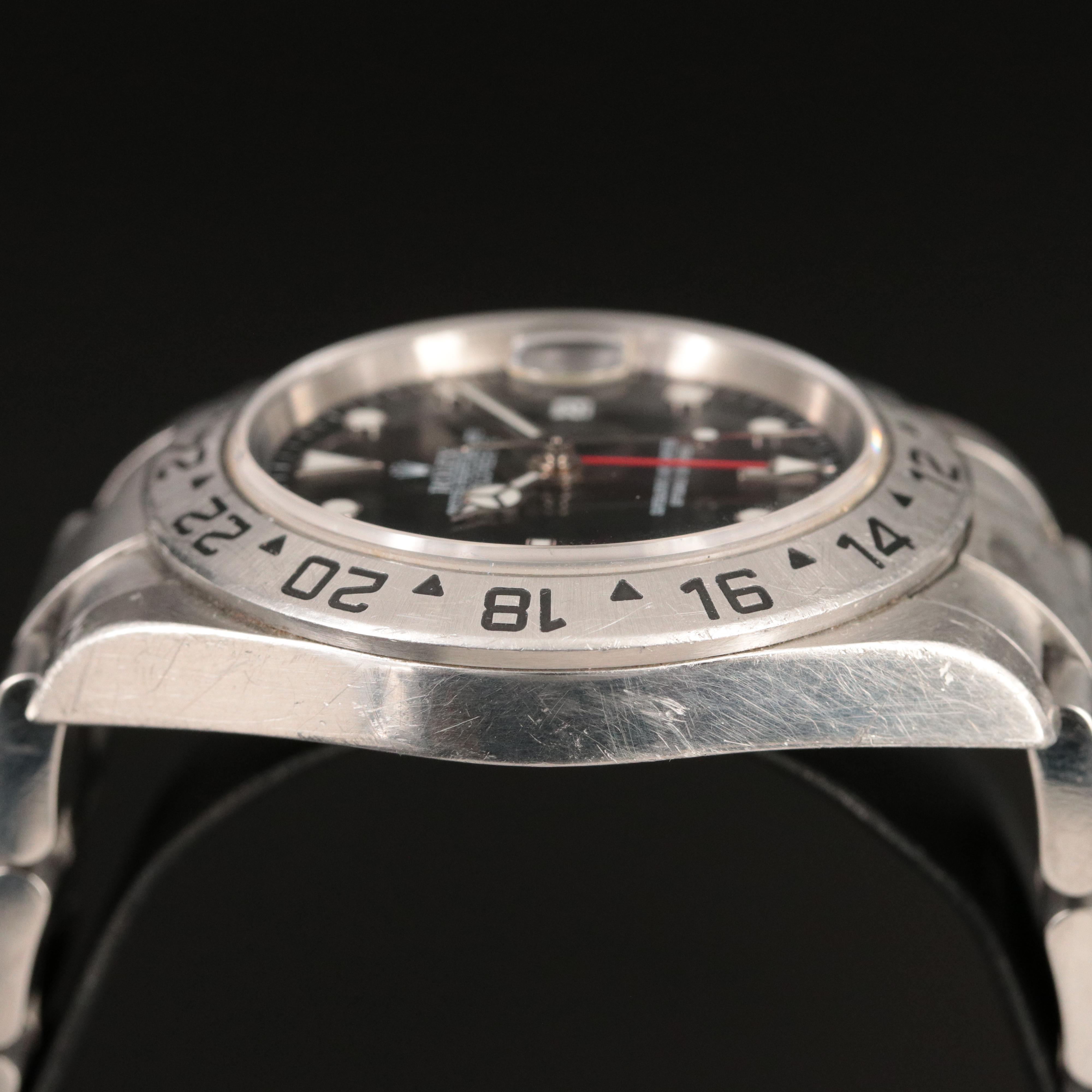 2004 Rolex Explorer II Black Dial Stainless Steel Watch